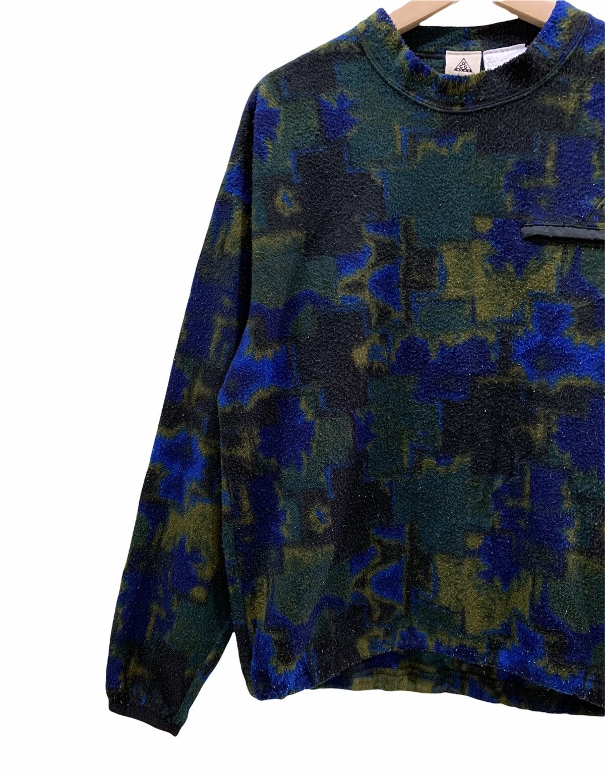 Nike ACG 🔥NIKE ACG CAMOUFLAGE FLEECE JUMPER Size US L / EU 52-54 / 3 - 3 Thumbnail