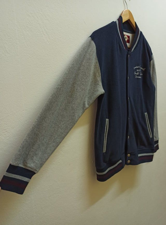 Converse Varsity sweatshirt converse blue colour soft cloth (c31) Size US M / EU 48-50 / 2 - 2 Thumbnail
