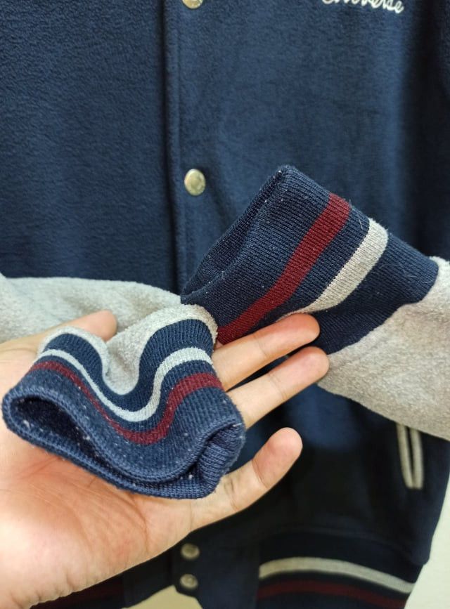 Converse Varsity sweatshirt converse blue colour soft cloth (c31) Size US M / EU 48-50 / 2 - 4 Thumbnail