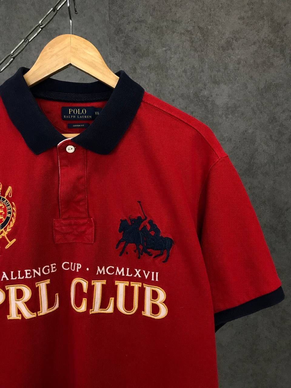 Polo Ralph Lauren Polo Ralph Lauren designer big logo polo tee Size US XXL / EU 58 / 5 - 2 Thumbnail