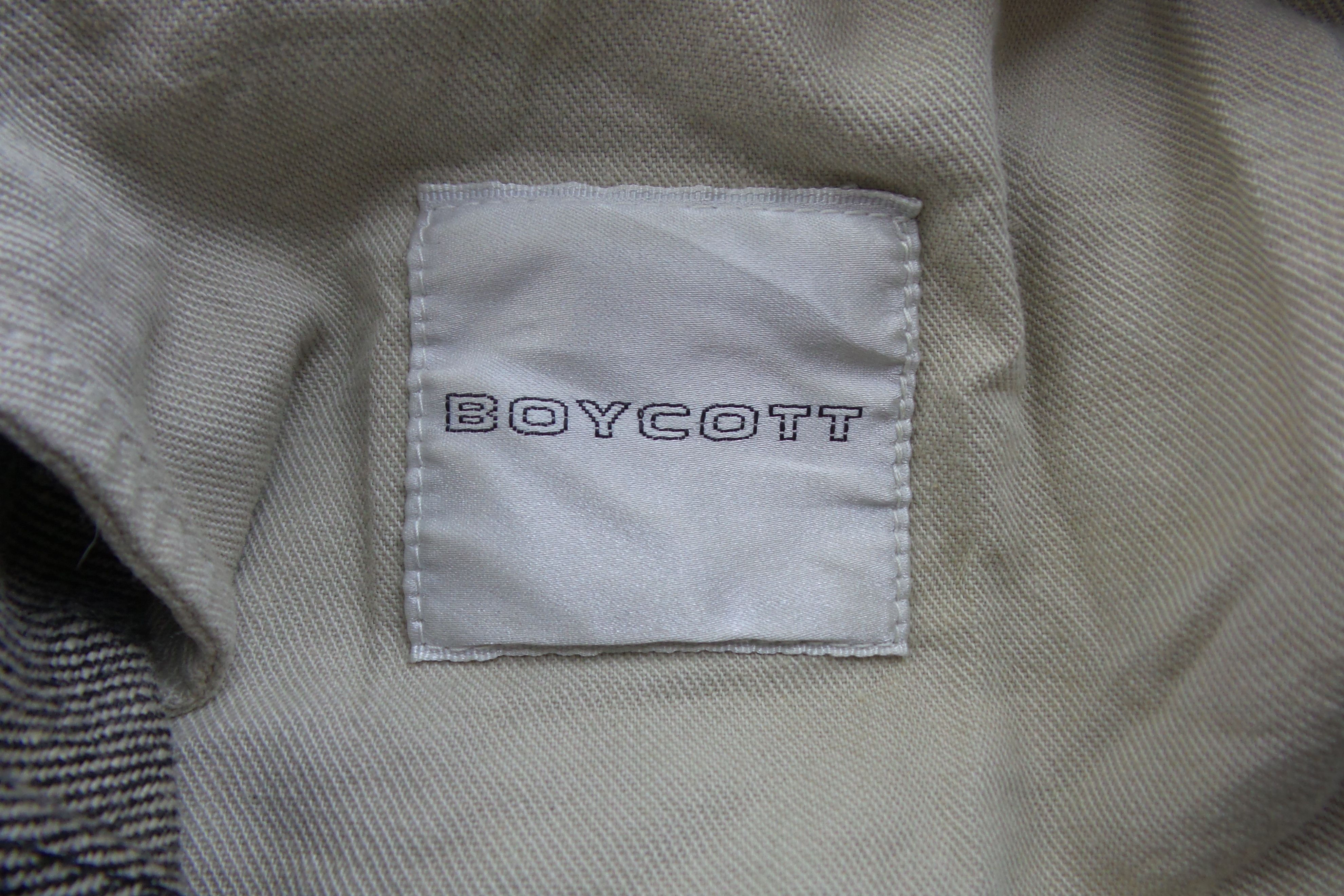 Boycott × Japanese Brand Boycott Stonewashed Jeans W30xL40.5 Size US 30 / EU 46 - 4 Thumbnail
