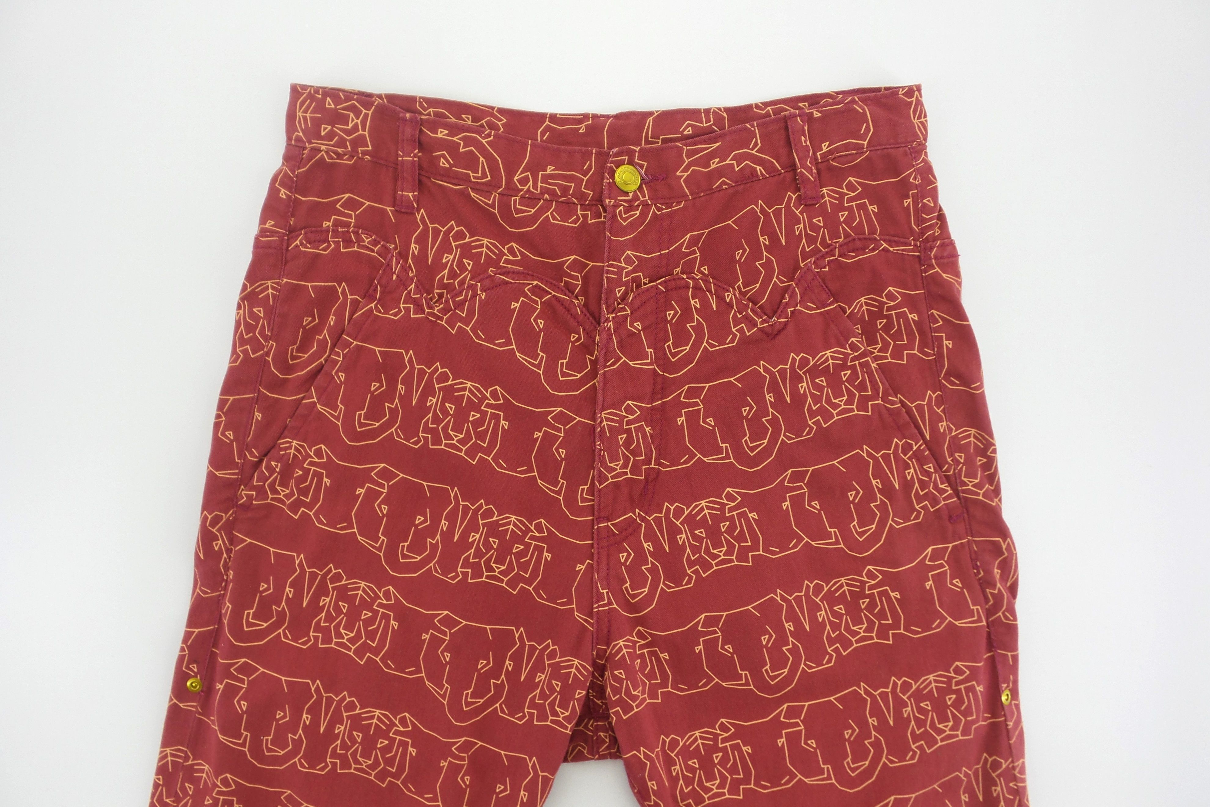 Designer × Issey Miyake × mercibeaucoup Mercibeaucoup Animals Prints Light Weight Pants W30xL39.5 Size US 30 / EU 46 - 2 Thumbnail