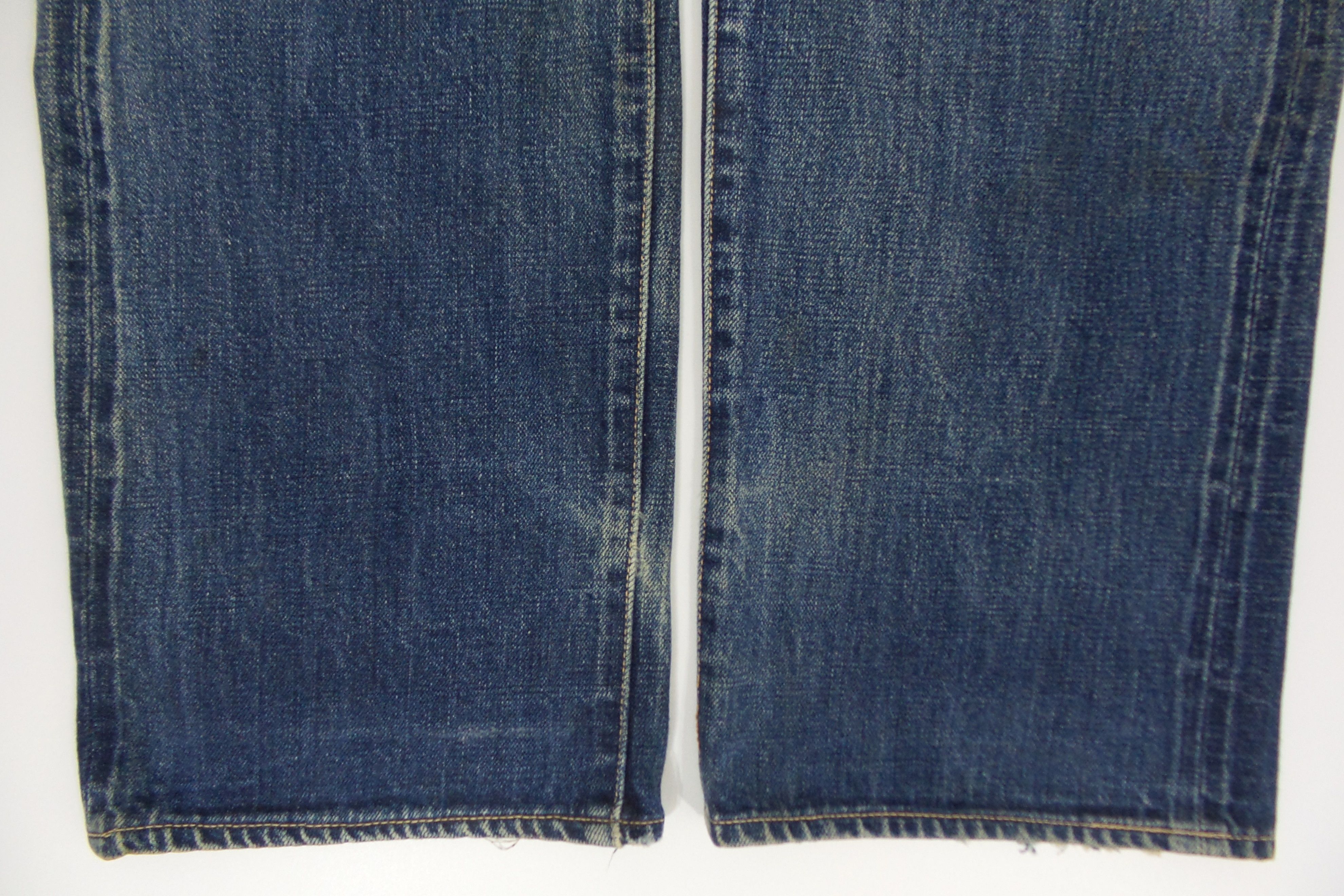 Japanese Brand Dude Ranch Stonewashed Selvedge Jeans W31xL42 Size US 31 - 3 Thumbnail