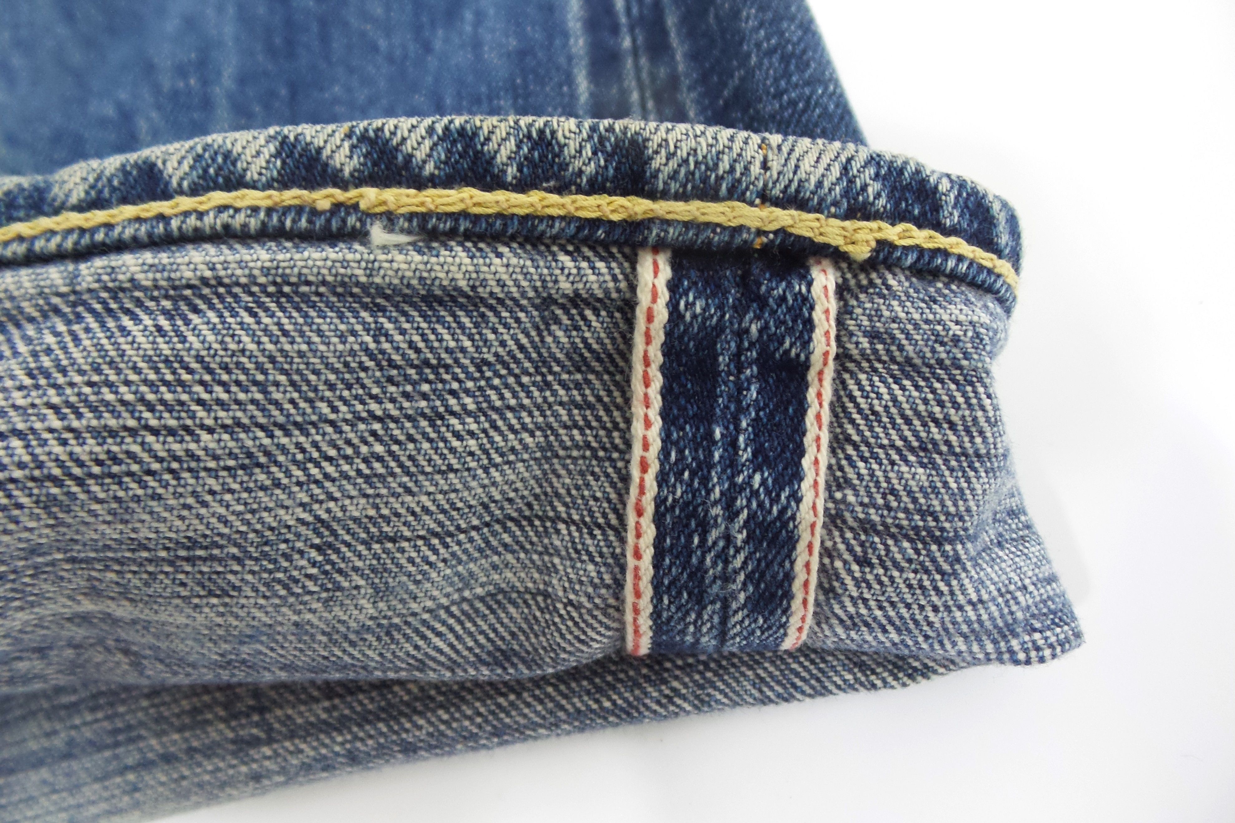 Japanese Brand Dude Ranch Stonewashed Selvedge Jeans W31xL42 Size US 31 - 4 Thumbnail