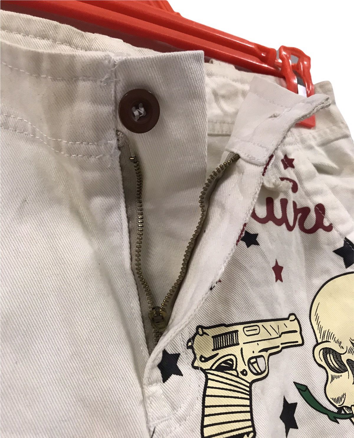 Designer × Japanese Brand Kulture Skull Short Multipocket Pant Size US 29 - 6 Thumbnail