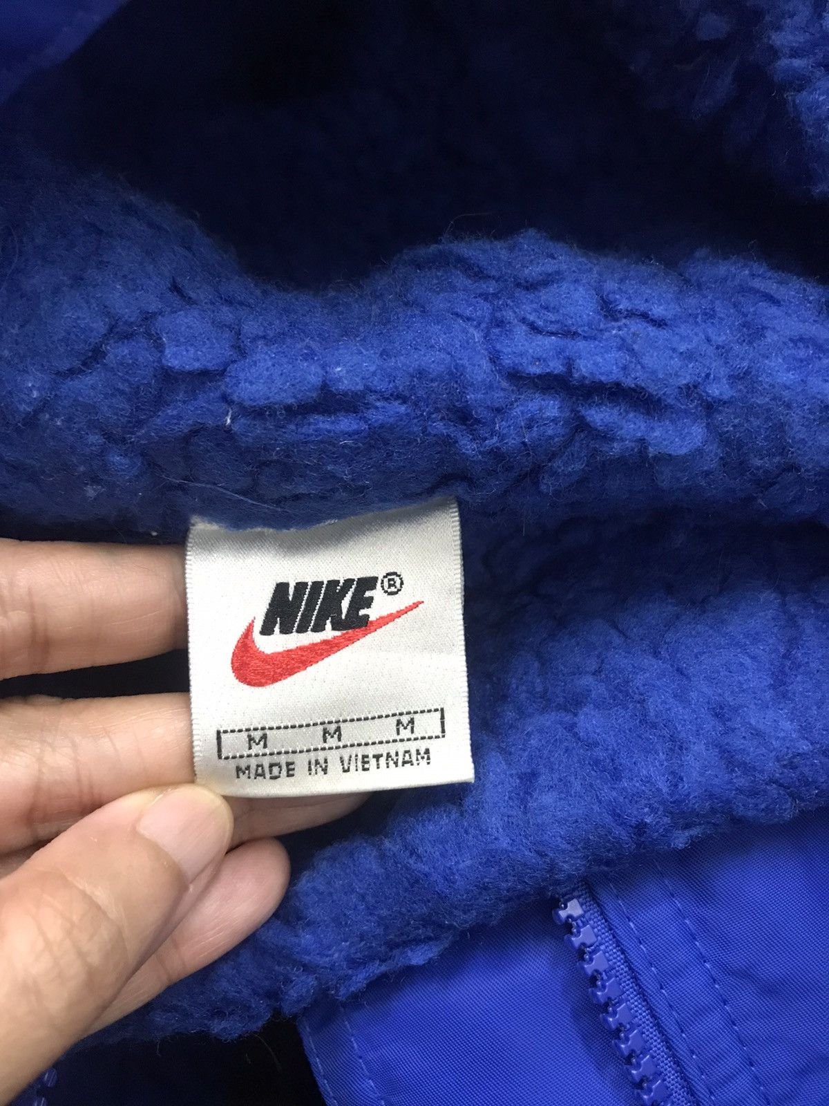 Nike Vintage NIKE Hoodie Sherpa Long Jacket Size US M / EU 48-50 / 2 - 11 Thumbnail