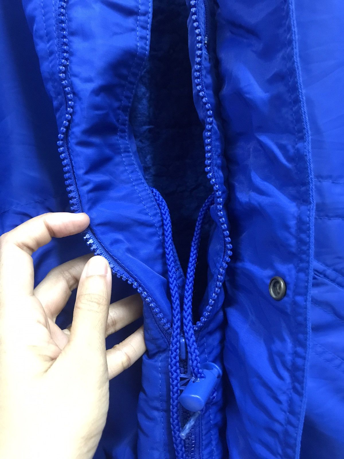 Nike Vintage NIKE Hoodie Sherpa Long Jacket Size US M / EU 48-50 / 2 - 6 Thumbnail