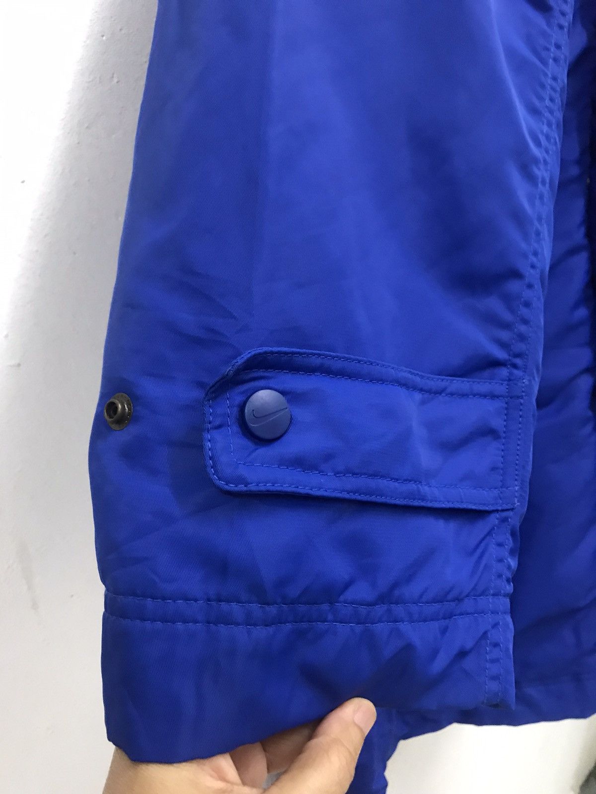 Nike Vintage NIKE Hoodie Sherpa Long Jacket Size US M / EU 48-50 / 2 - 7 Thumbnail