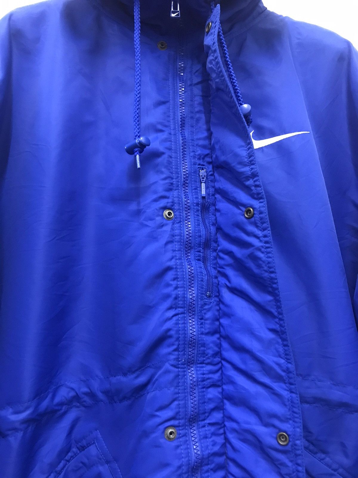 Nike Vintage NIKE Hoodie Sherpa Long Jacket Size US M / EU 48-50 / 2 - 5 Thumbnail