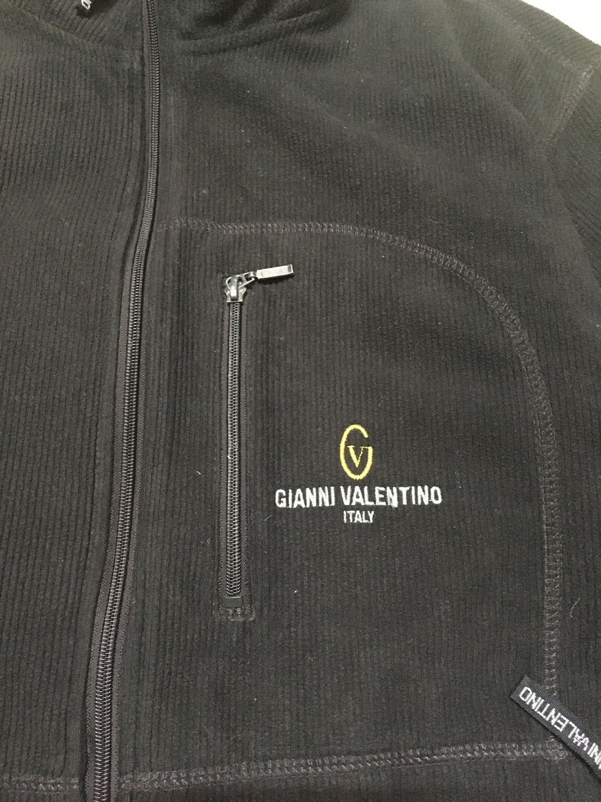 Gianni Valentino Vintage Gianni Valentino Italy Sweater Jacket Size US L / EU 52-54 / 3 - 2 Thumbnail