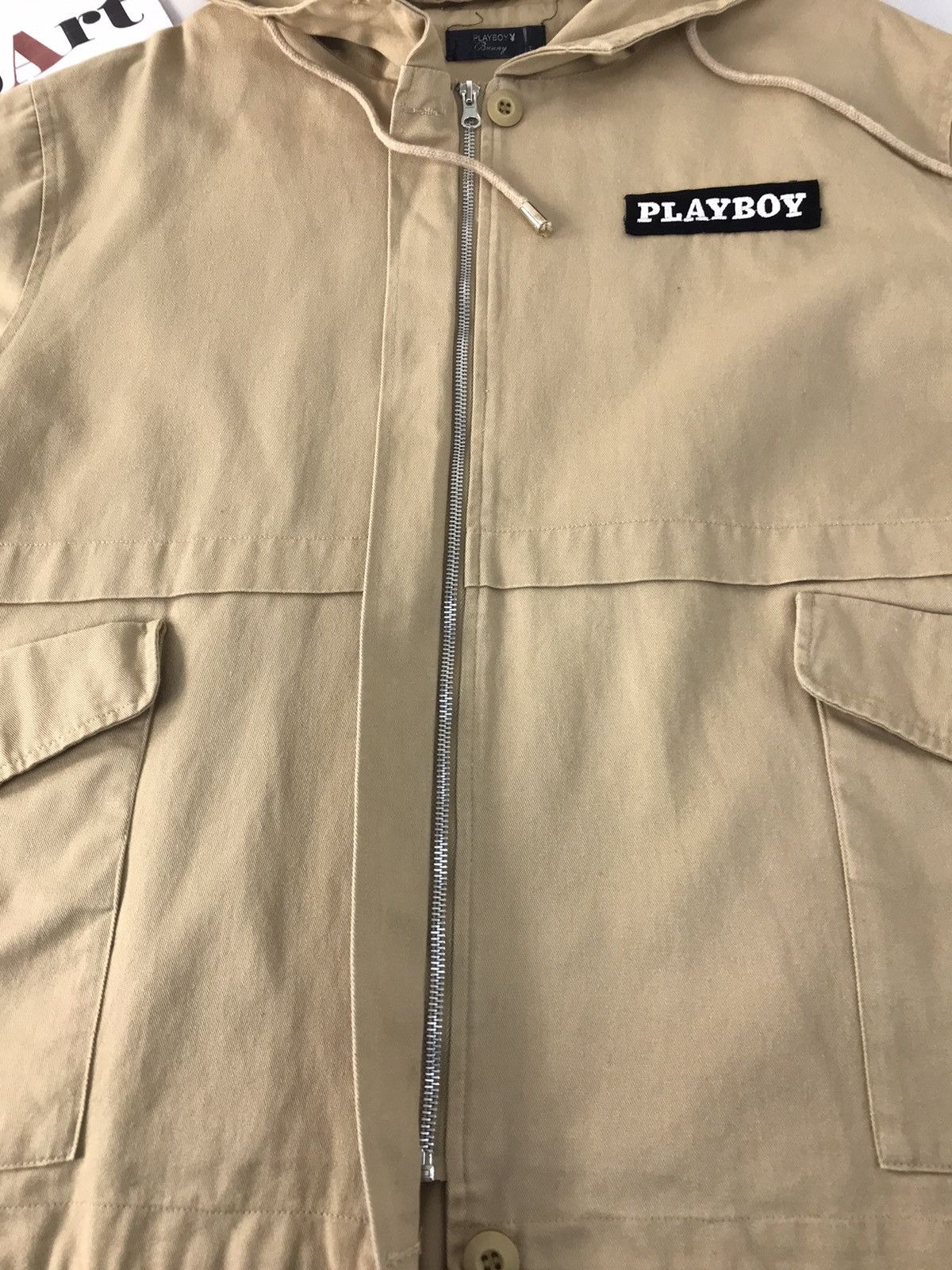 Playboy × Vintage Playboy Bunny Jacket Double Pocket Zipper Hoodie Style Size US XL / EU 56 / 4 - 6 Thumbnail