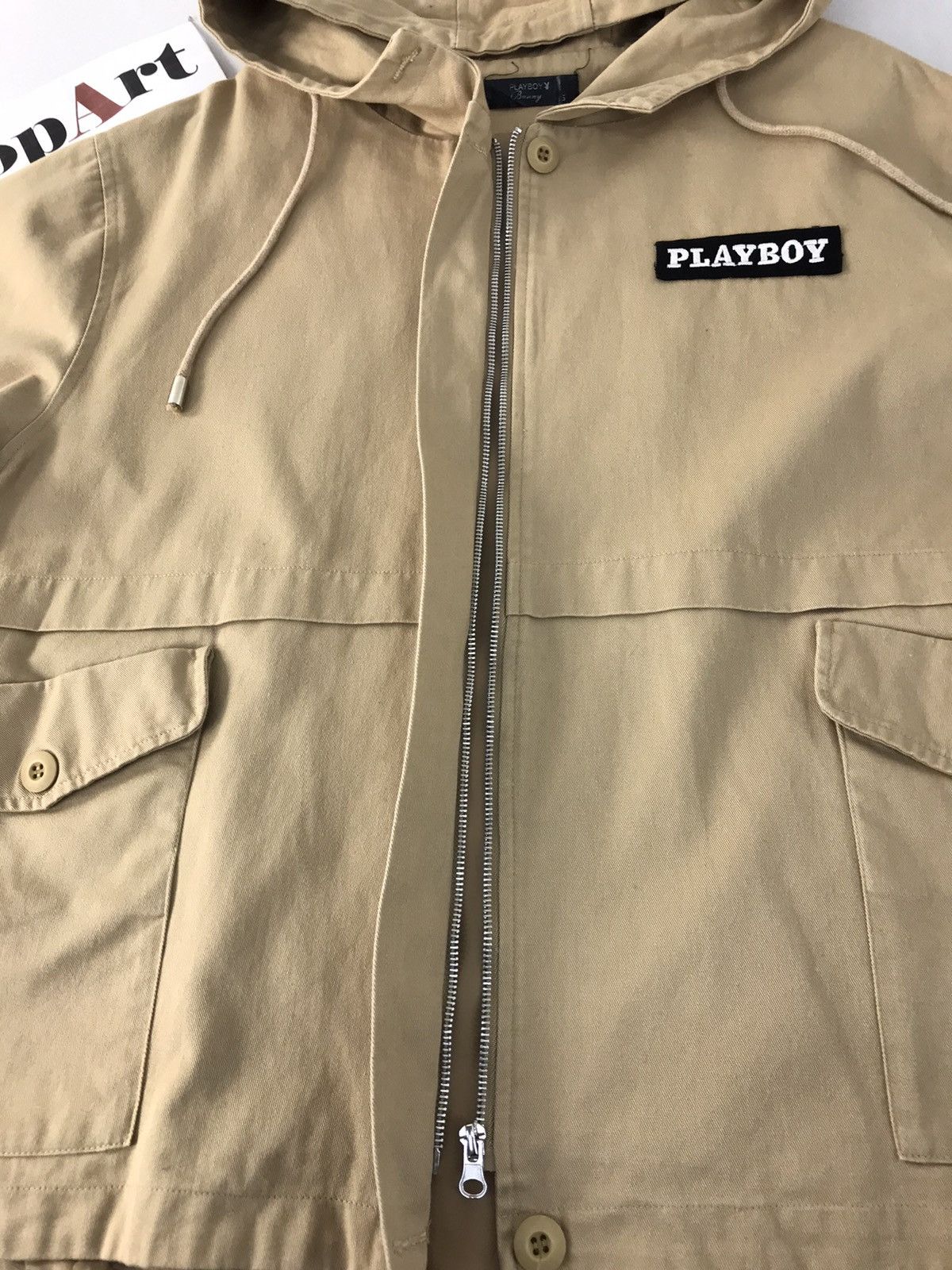 Playboy × Vintage Playboy Bunny Jacket Double Pocket Zipper Hoodie Style Size US XL / EU 56 / 4 - 7 Thumbnail