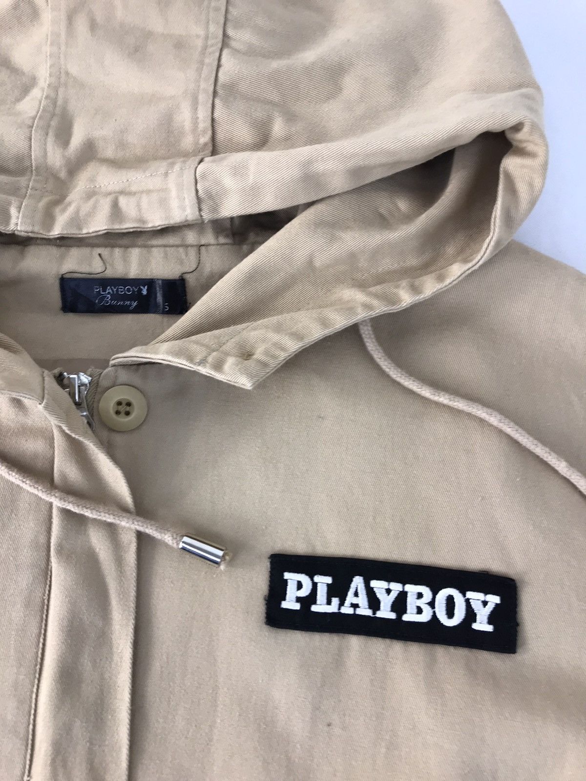 Playboy × Vintage Playboy Bunny Jacket Double Pocket Zipper Hoodie Style Size US XL / EU 56 / 4 - 5 Thumbnail