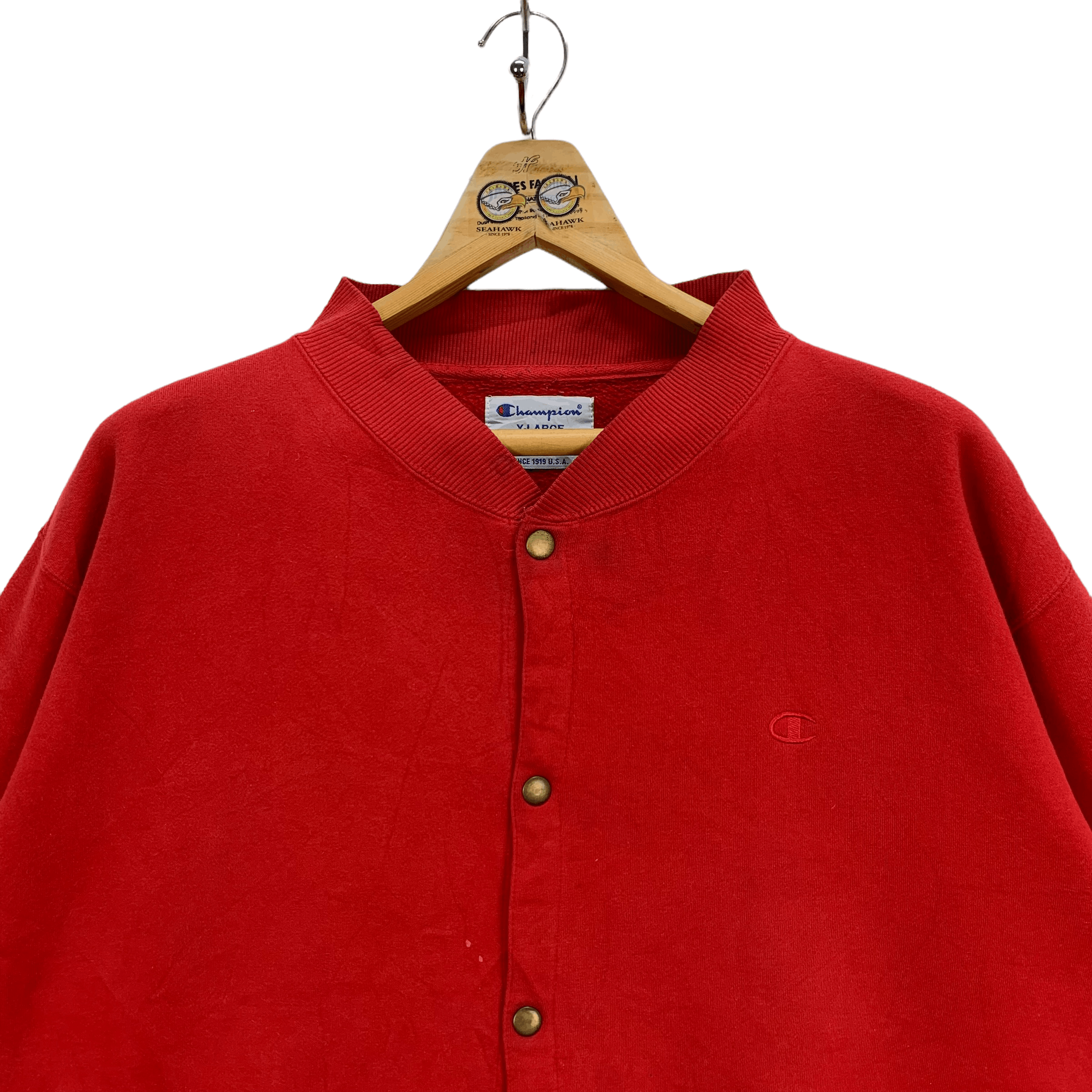 Champion Red Varsity Jacket / Coach Jacket #4095-142