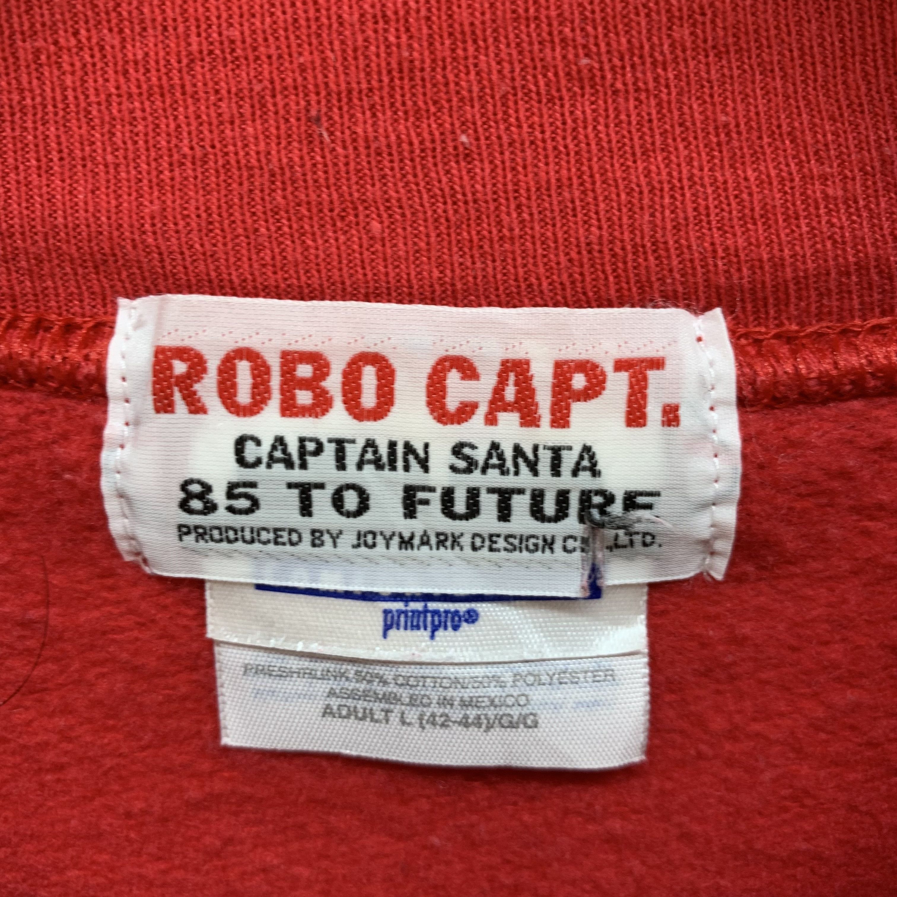 Hanes Captain Santa Robo Capt Printed Red Sweatshirts #4098-142 Size US L / EU 52-54 / 3 - 7 Thumbnail