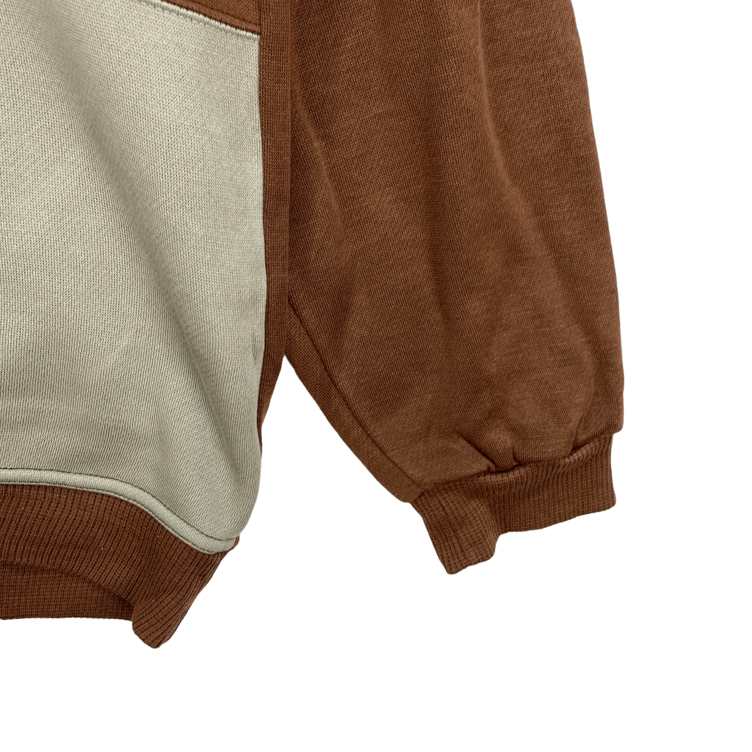Japanese Brand Nicole Morrison Collection Colorblock Sweatshirts #4072-141 Size US M / EU 48-50 / 2 - 5 Thumbnail