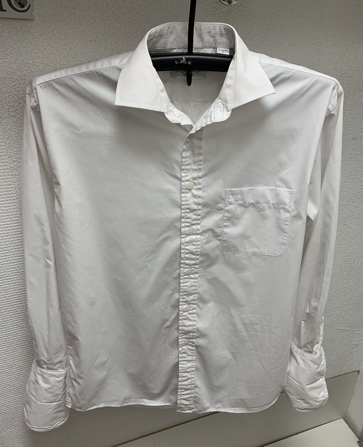 Yves Saint Laurent Yves Saint Laurent YSL white shirt L longsleeve Size US L / EU 52-54 / 3 - 1 Thumbnail