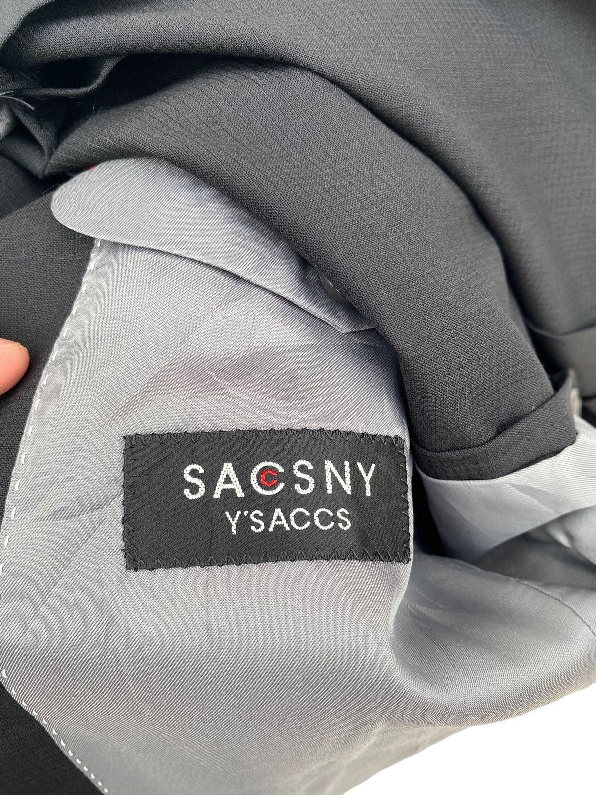 Vintage Vintage Sacsny Ysacs Yohji Yamamoto Size 40R - 7 Thumbnail