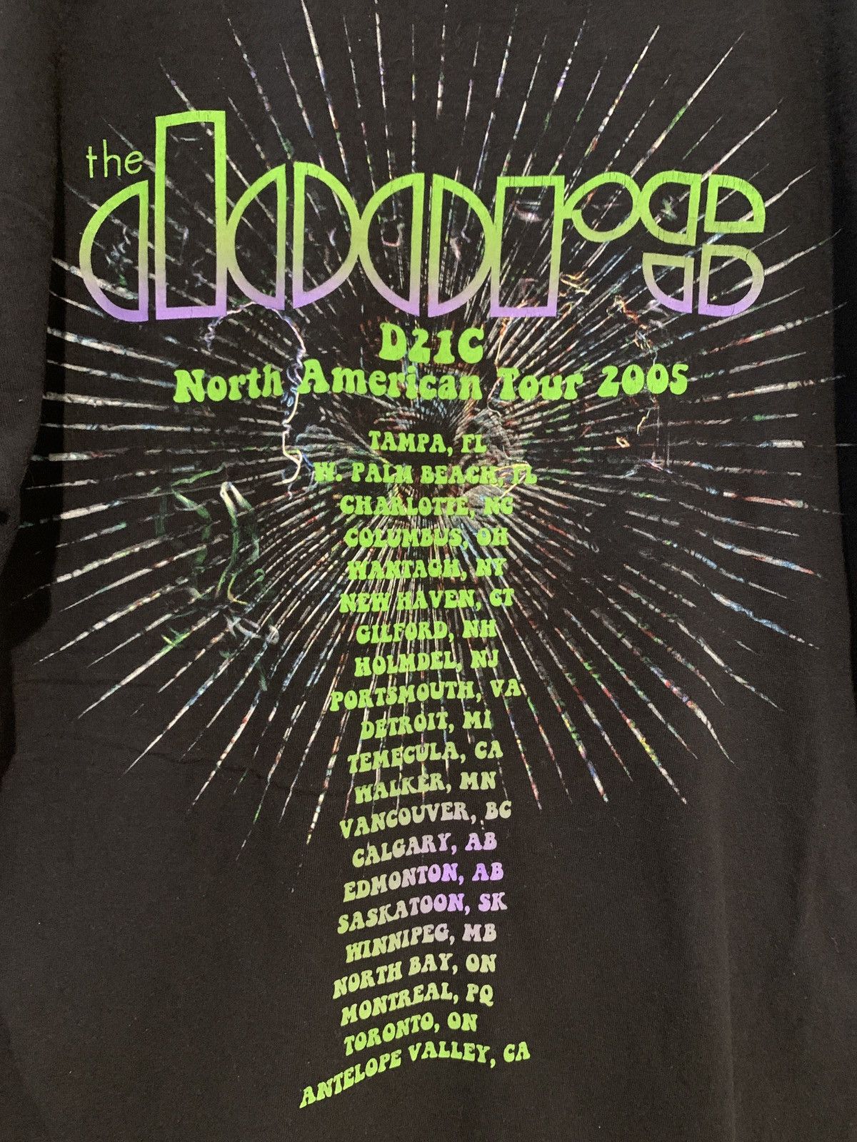 Band Tees The Doors Am1 Size US L / EU 52-54 / 3 - 4 Thumbnail