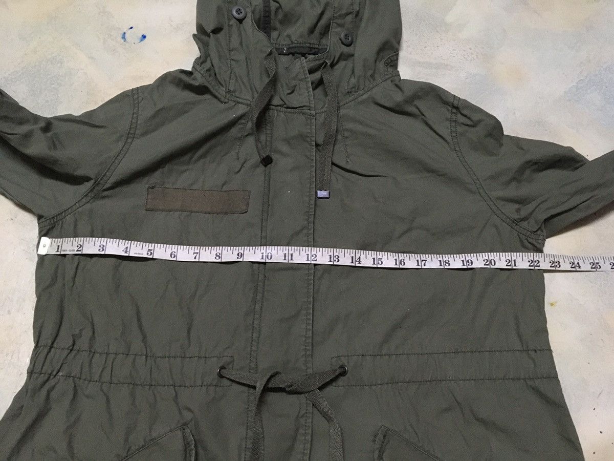 Japanese Brand Top Shop Olive Green Army Parka Military Style Jacket Size US L / EU 52-54 / 3 - 8 Thumbnail