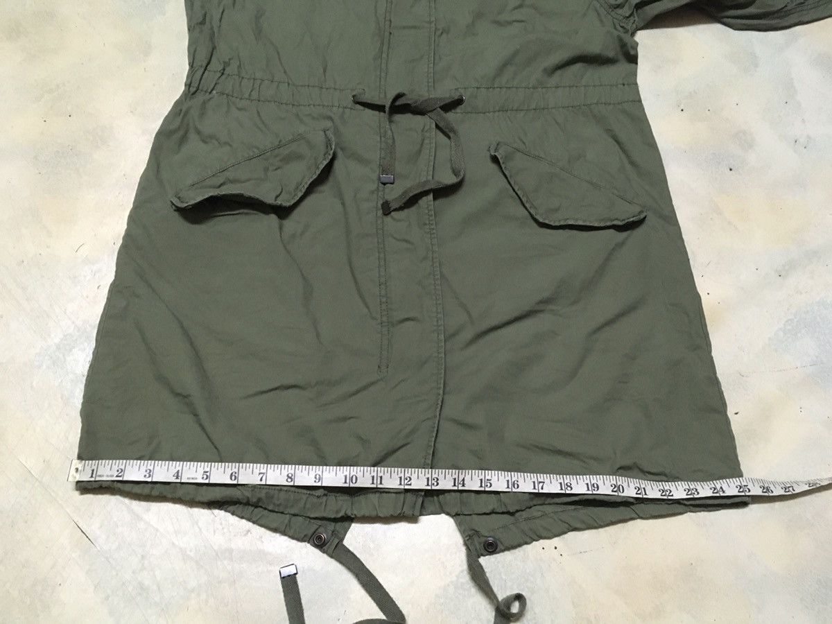 Japanese Brand Top Shop Olive Green Army Parka Military Style Jacket Size US L / EU 52-54 / 3 - 9 Thumbnail