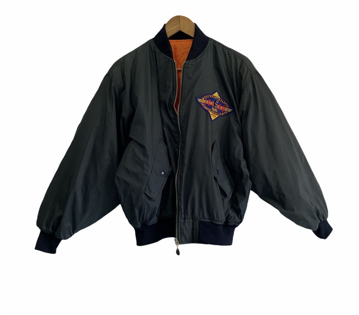 Issey Miyake 🔥SALES🔥Vintage Nissan Ichiro Japan Record Bomber Jacket Size US L / EU 52-54 / 3 - 5 Thumbnail