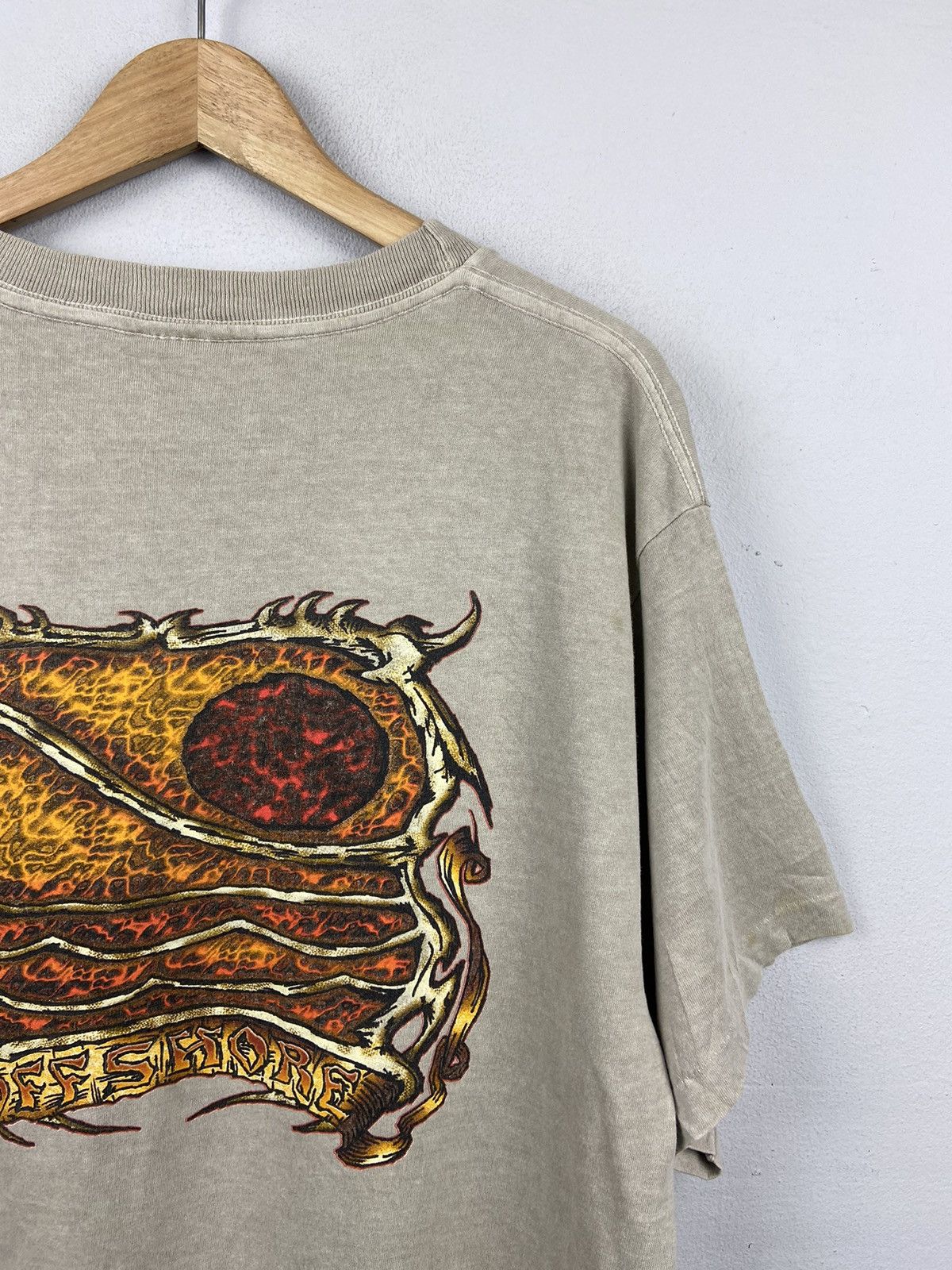 Vintage Vintage 90s Offshore Surf Rare Graphic Tee Size US L / EU 52-54 / 3 - 2 Thumbnail