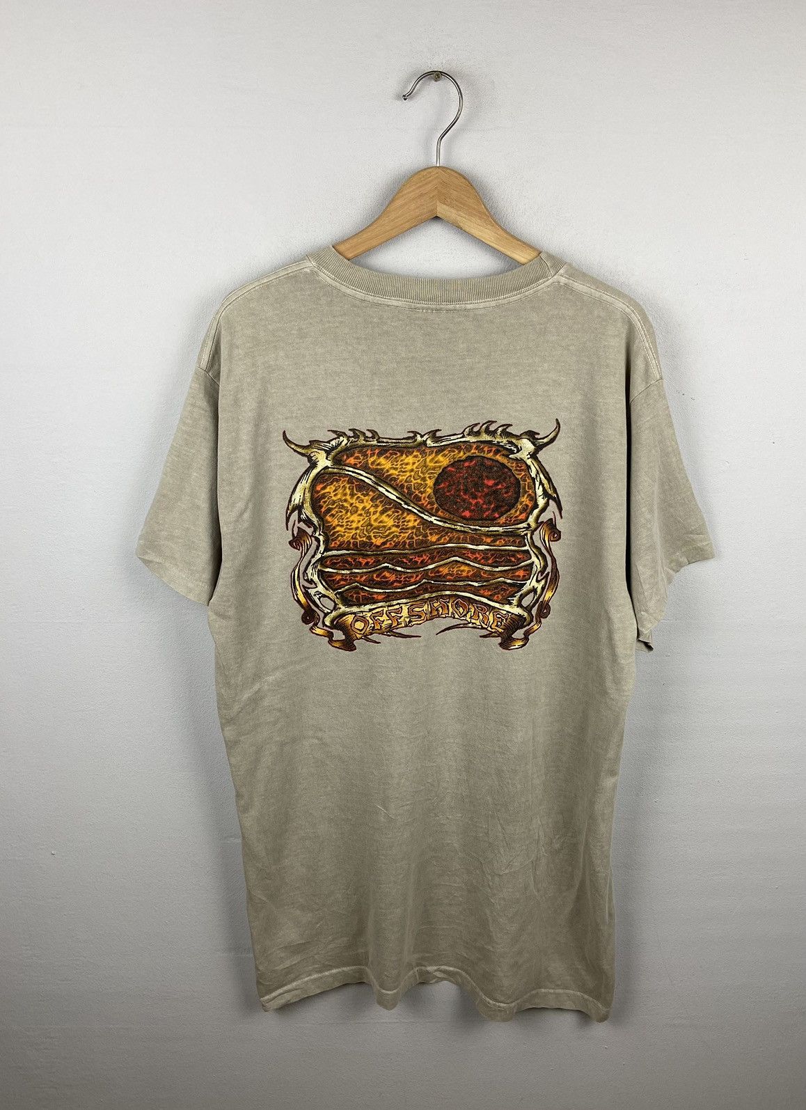 Vintage Vintage 90s Offshore Surf Rare Graphic Tee Size US L / EU 52-54 / 3 - 1 Thumbnail