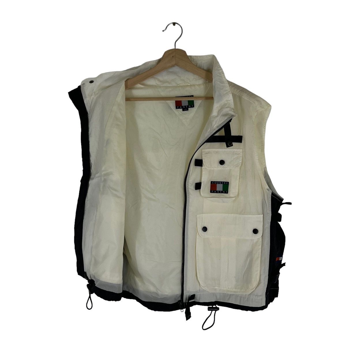 Japanese Brand VINTAGE VEST TANK TOP COUNTRY PAGENT MULTI UTILITY POCKET Size US L / EU 52-54 / 3 - 8 Thumbnail