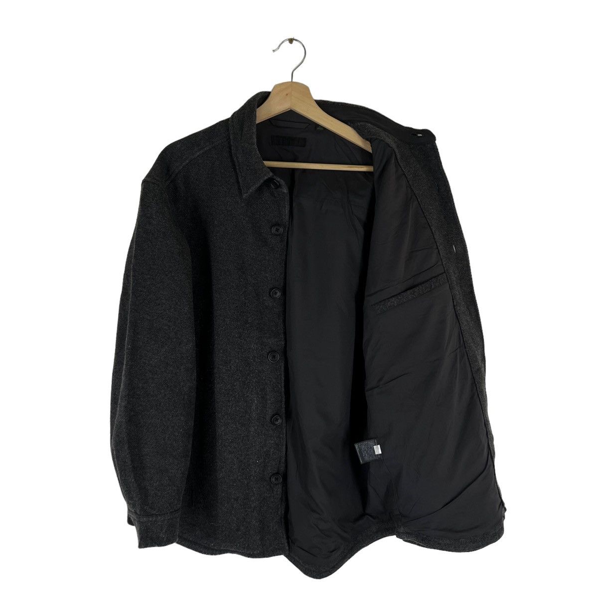 Japanese Brand VINTAGE HIKORY CHORE JACKET UNIQLO JAPAN MADE CARGO POCKET Size US L / EU 52-54 / 3 - 7 Thumbnail