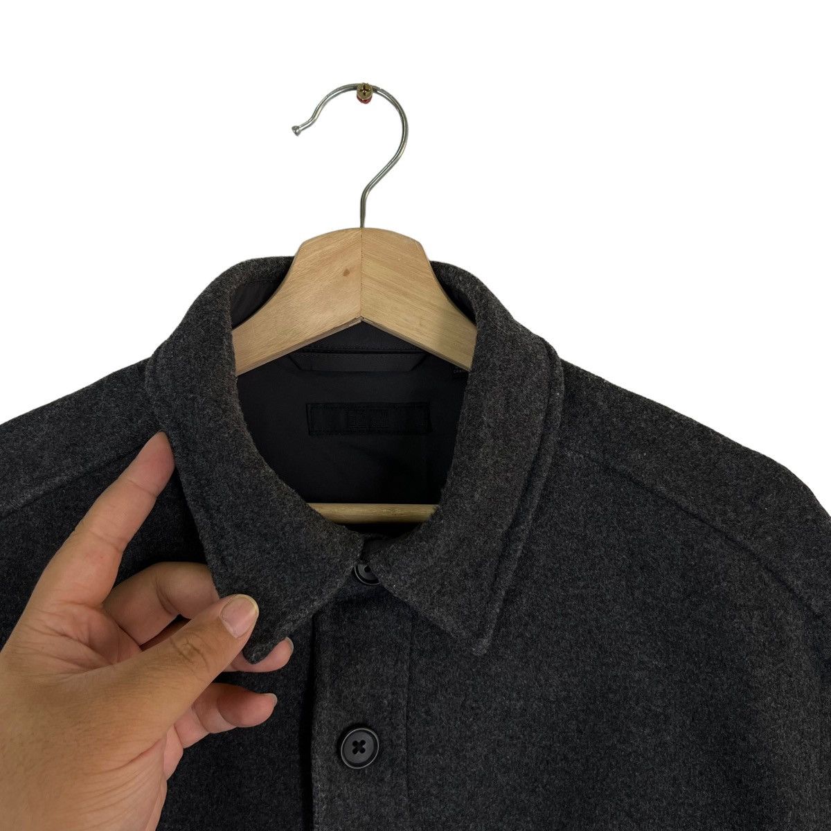 Japanese Brand VINTAGE HIKORY CHORE JACKET UNIQLO JAPAN MADE CARGO POCKET Size US L / EU 52-54 / 3 - 4 Thumbnail