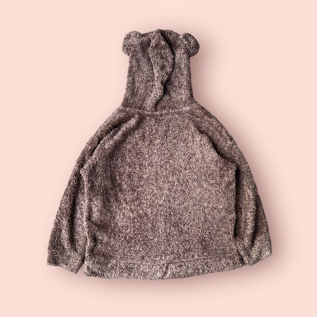 GU × Issey Miyake × Ne-Net VINTAGE GU FLUFFY FLEECE BEAR EARS PULLOVER HOODIE SWEATER Size L / US 10 / IT 46 - 5 Thumbnail