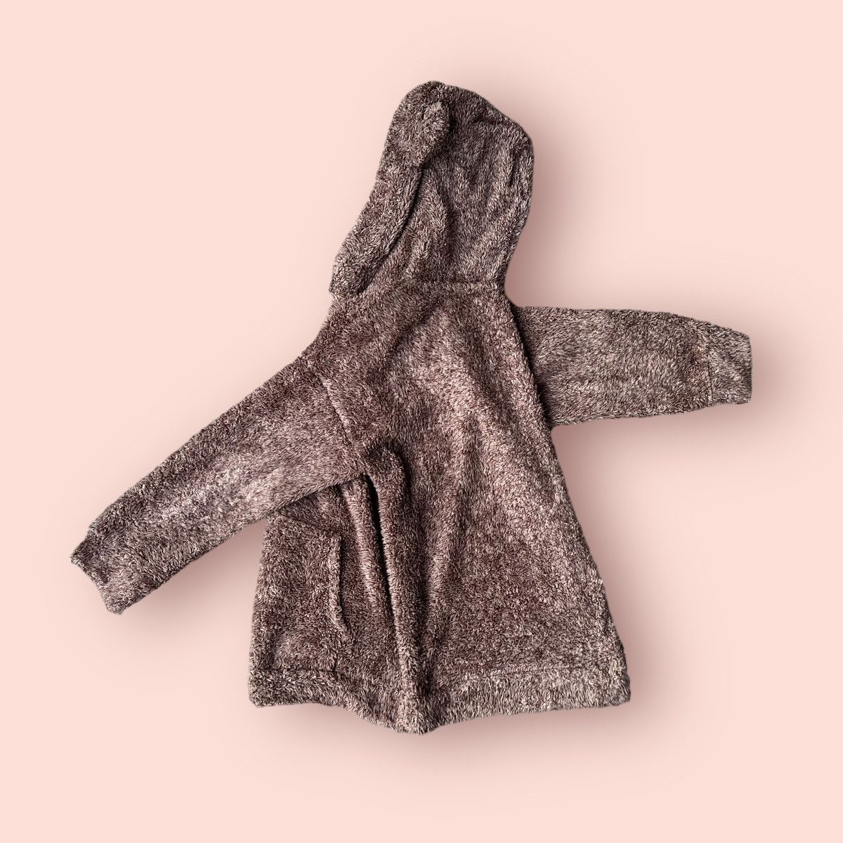 GU × Issey Miyake × Ne-Net VINTAGE GU FLUFFY FLEECE BEAR EARS PULLOVER HOODIE SWEATER Size L / US 10 / IT 46 - 9 Thumbnail
