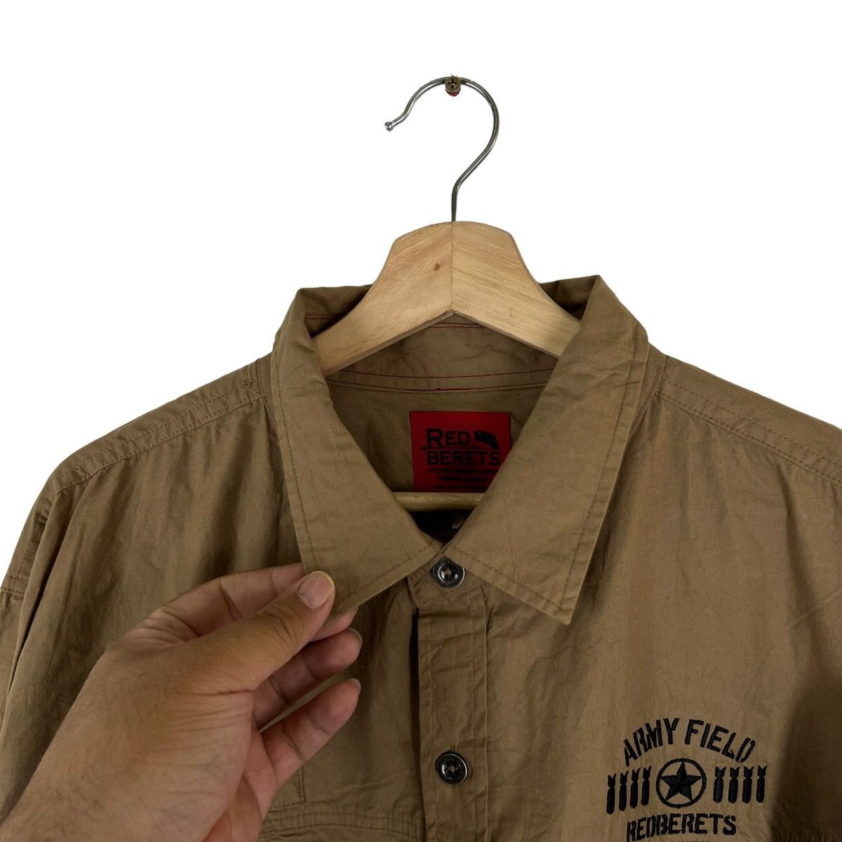 Japanese Brand VINTAGE RED BERETS CARGO MULTI POCKET JACKET ISSEY MIYAKE Size US XL / EU 56 / 4 - 6 Thumbnail