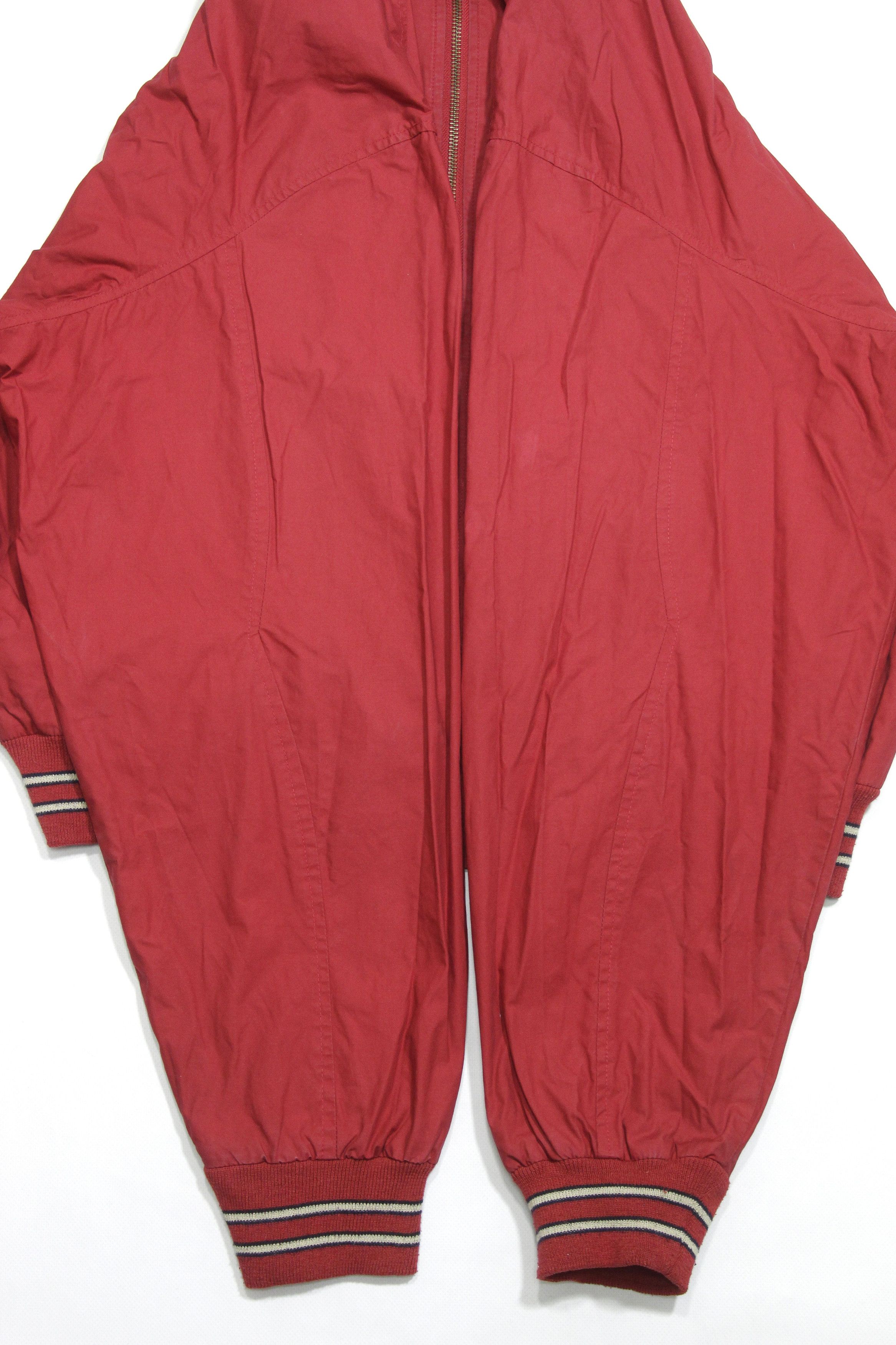 Gant 90S USA Big Logo Varsity Red Bomber Jacket Size US XXL / EU 58 / 5 - 6 Thumbnail