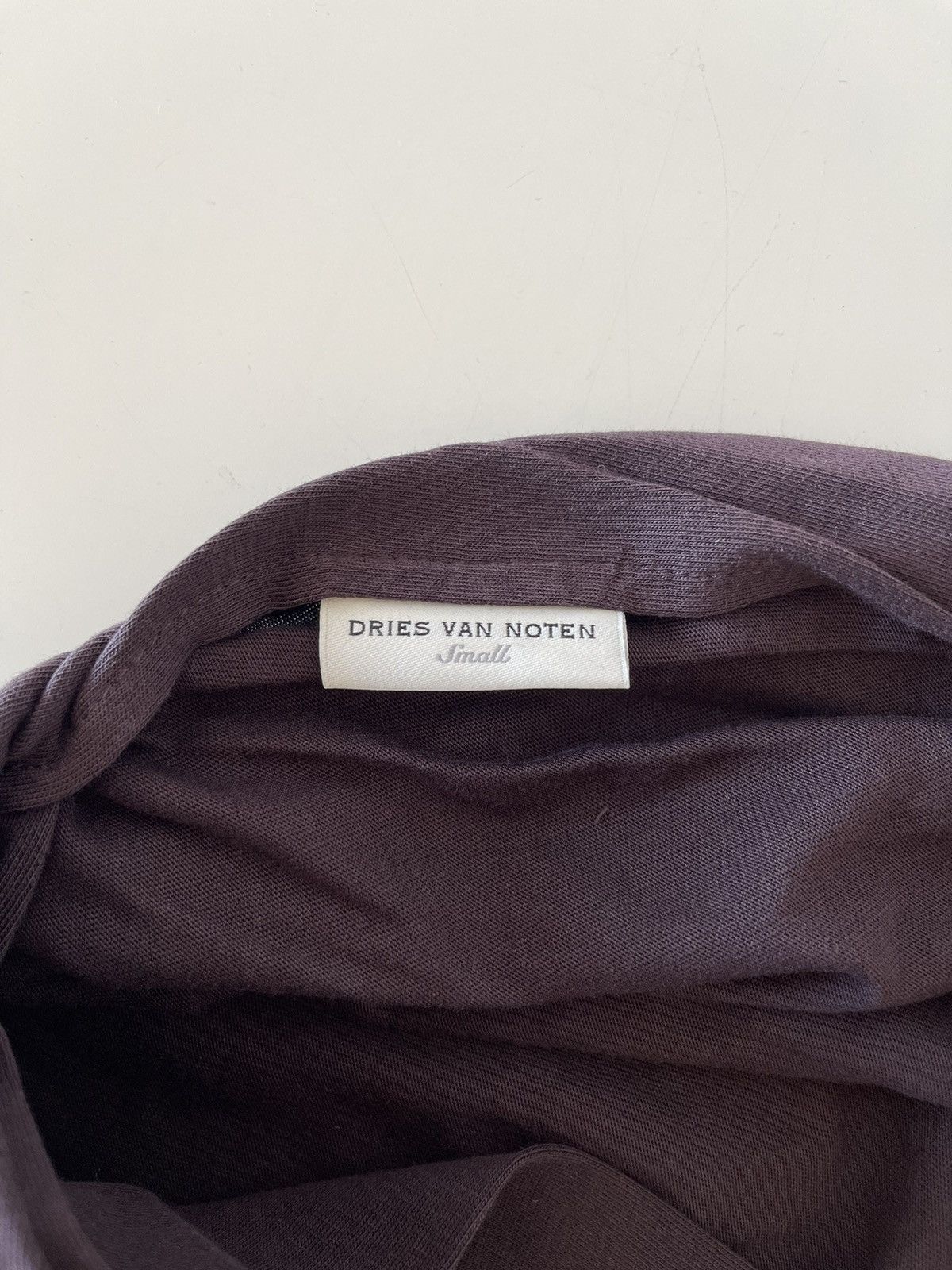 Dries Van Noten Henissa Asymmetric Neck t-shirt Size S / US 4 / IT 40 - 4 Thumbnail