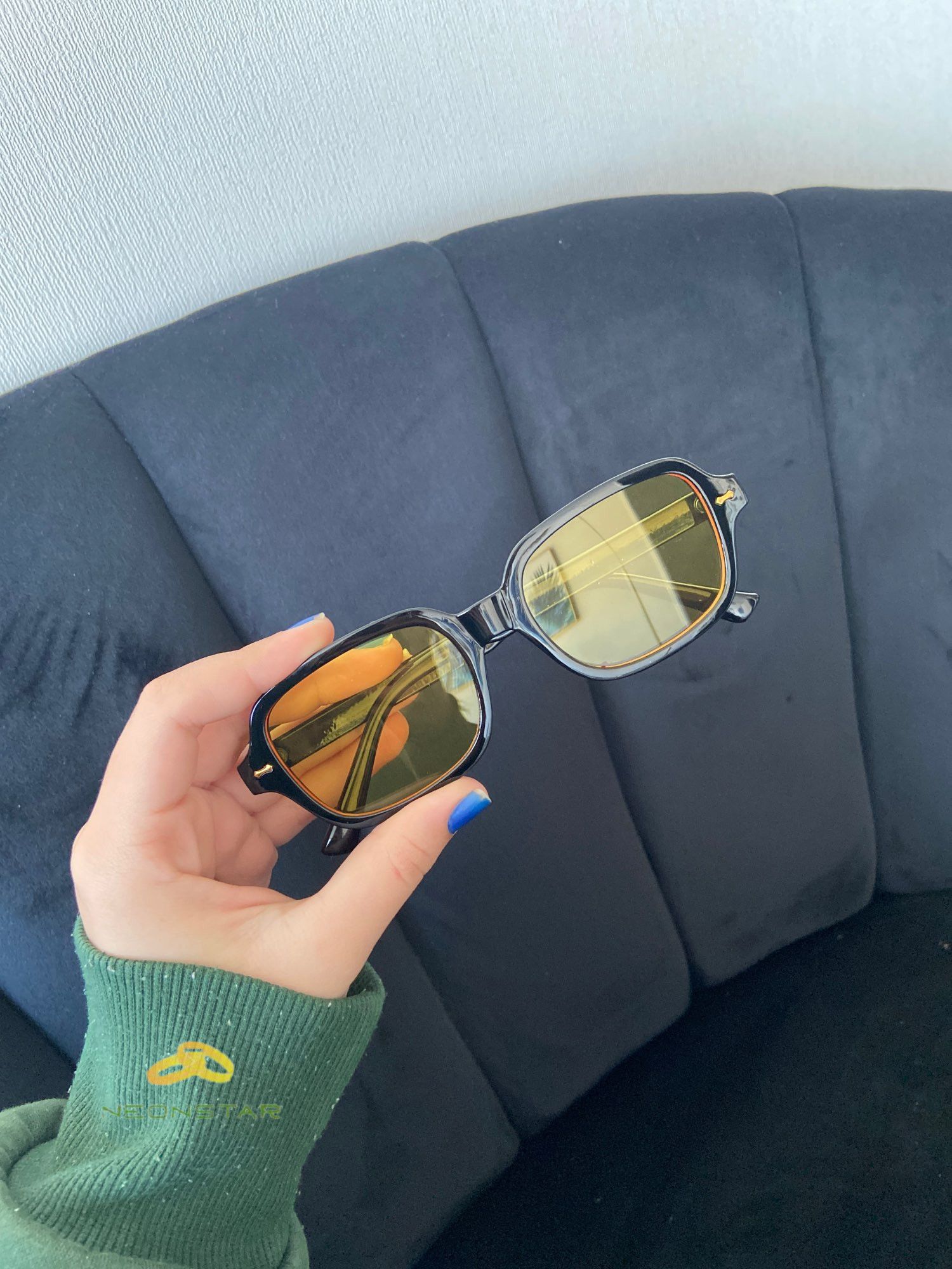 Other Sunglasses Retro Rivet Size ONE SIZE - 5 Thumbnail