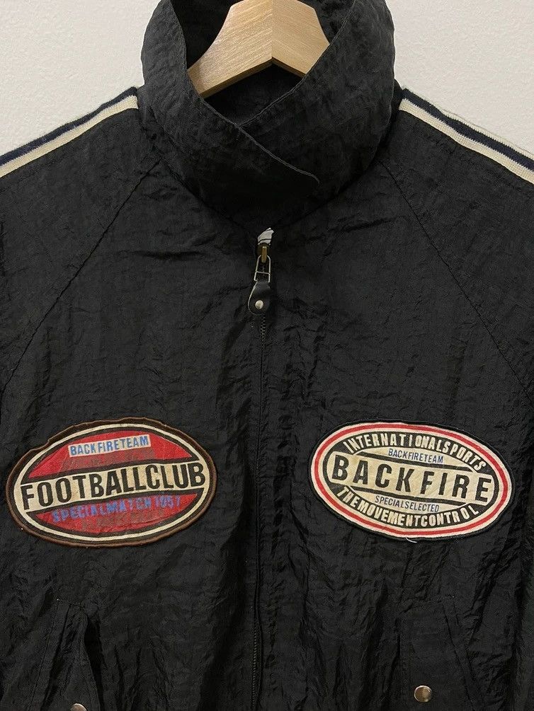 Japanese Brand × Vintage Vintage Back Fire Team America Football Wainbraker Jacket Size US L / EU 52-54 / 3 - 2 Thumbnail