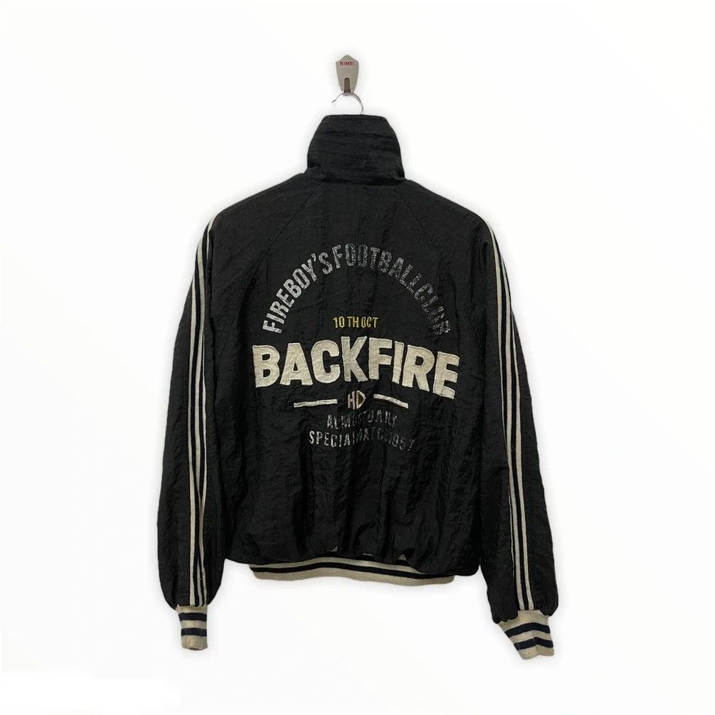 Japanese Brand × Vintage Vintage Back Fire Team America Football Wainbraker Jacket Size US L / EU 52-54 / 3 - 4 Thumbnail