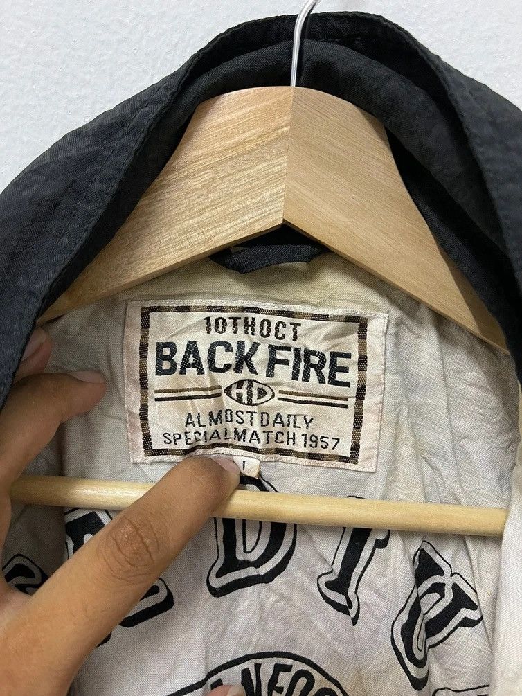 Japanese Brand × Vintage Vintage Back Fire Team America Football Wainbraker Jacket Size US L / EU 52-54 / 3 - 6 Thumbnail
