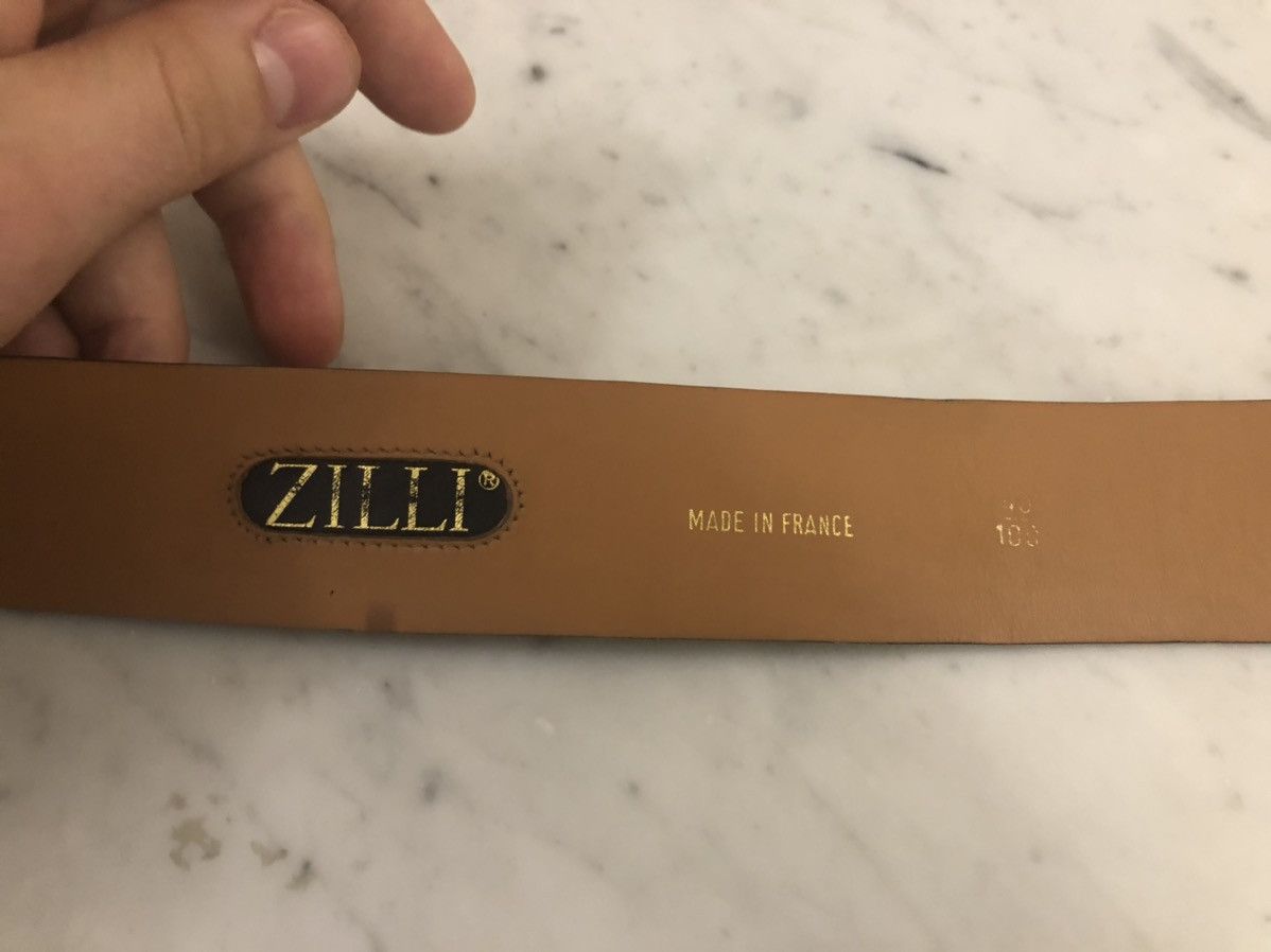 Zilli Zilli Aligator skin leather belt Size ONE SIZE - 9 Thumbnail
