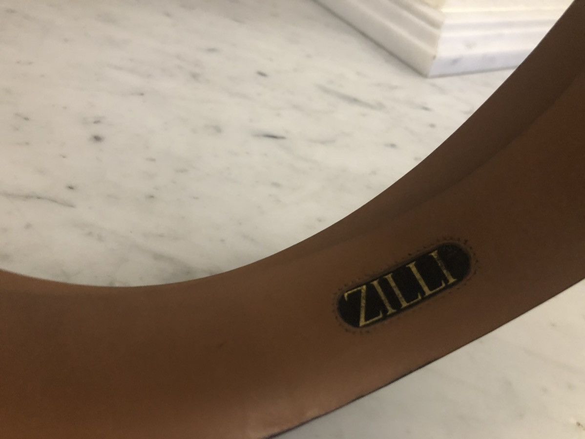 Zilli Zilli Aligator skin leather belt Size ONE SIZE - 4 Thumbnail
