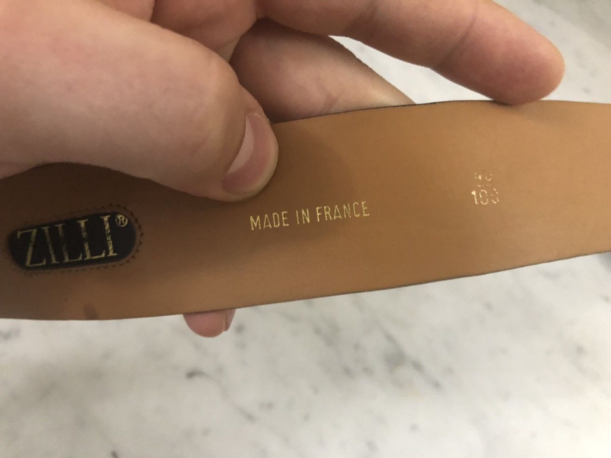 Zilli Zilli Aligator skin leather belt Size ONE SIZE - 7 Thumbnail
