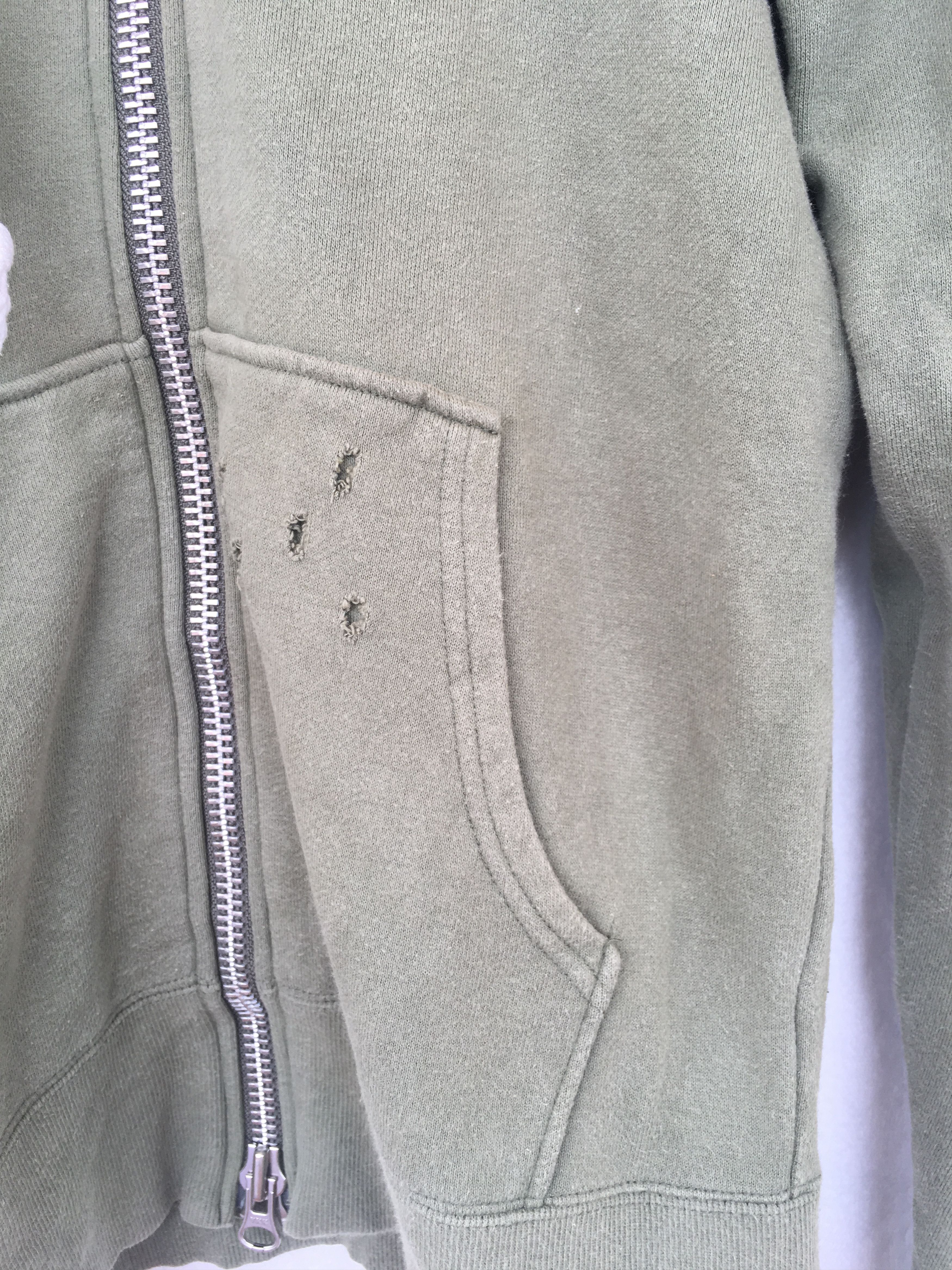 Japanese Brand Varosh Distress Hoodie Size US M / EU 48-50 / 2 - 5 Thumbnail