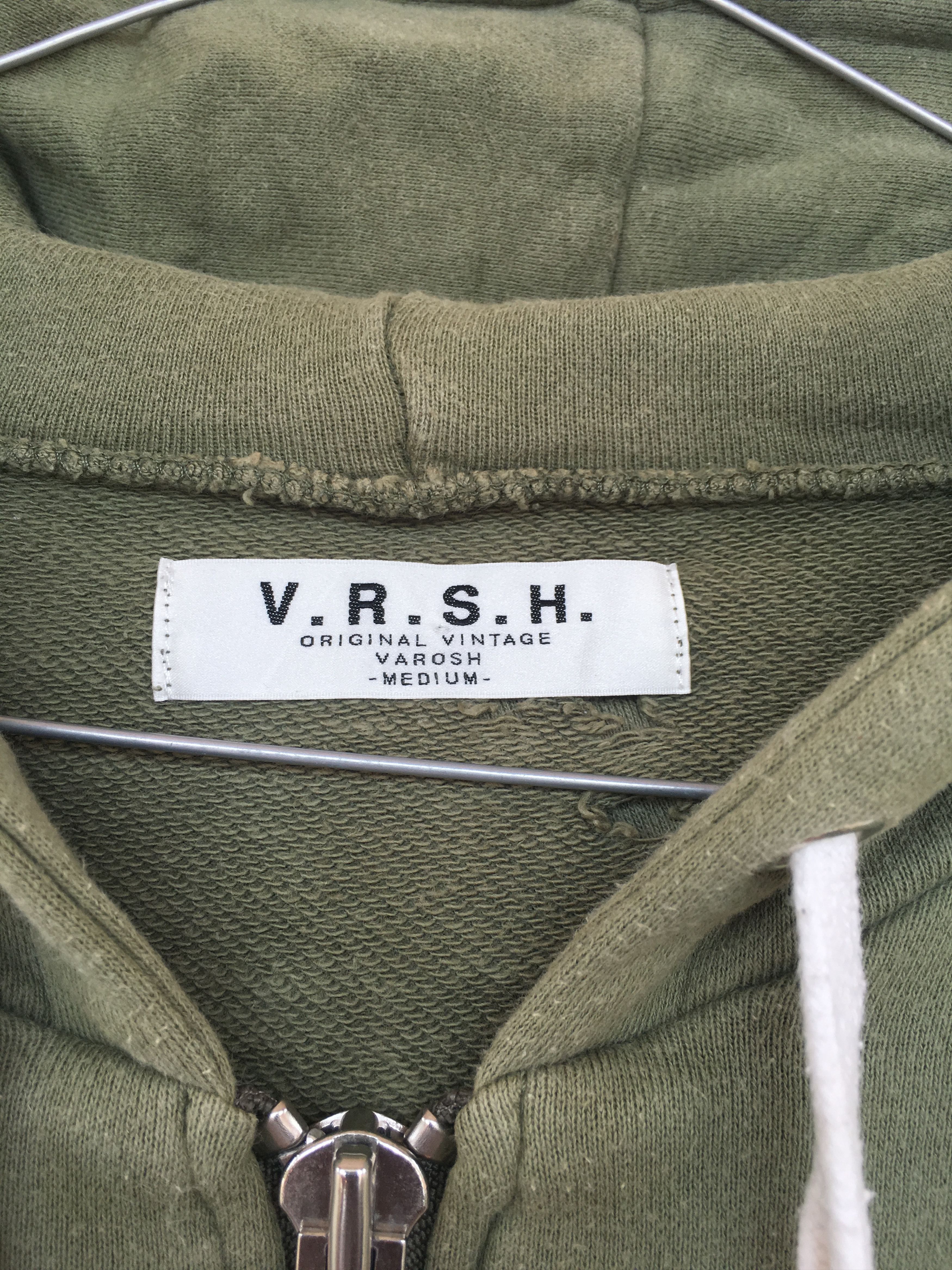 Japanese Brand Varosh Distress Hoodie Size US M / EU 48-50 / 2 - 7 Thumbnail