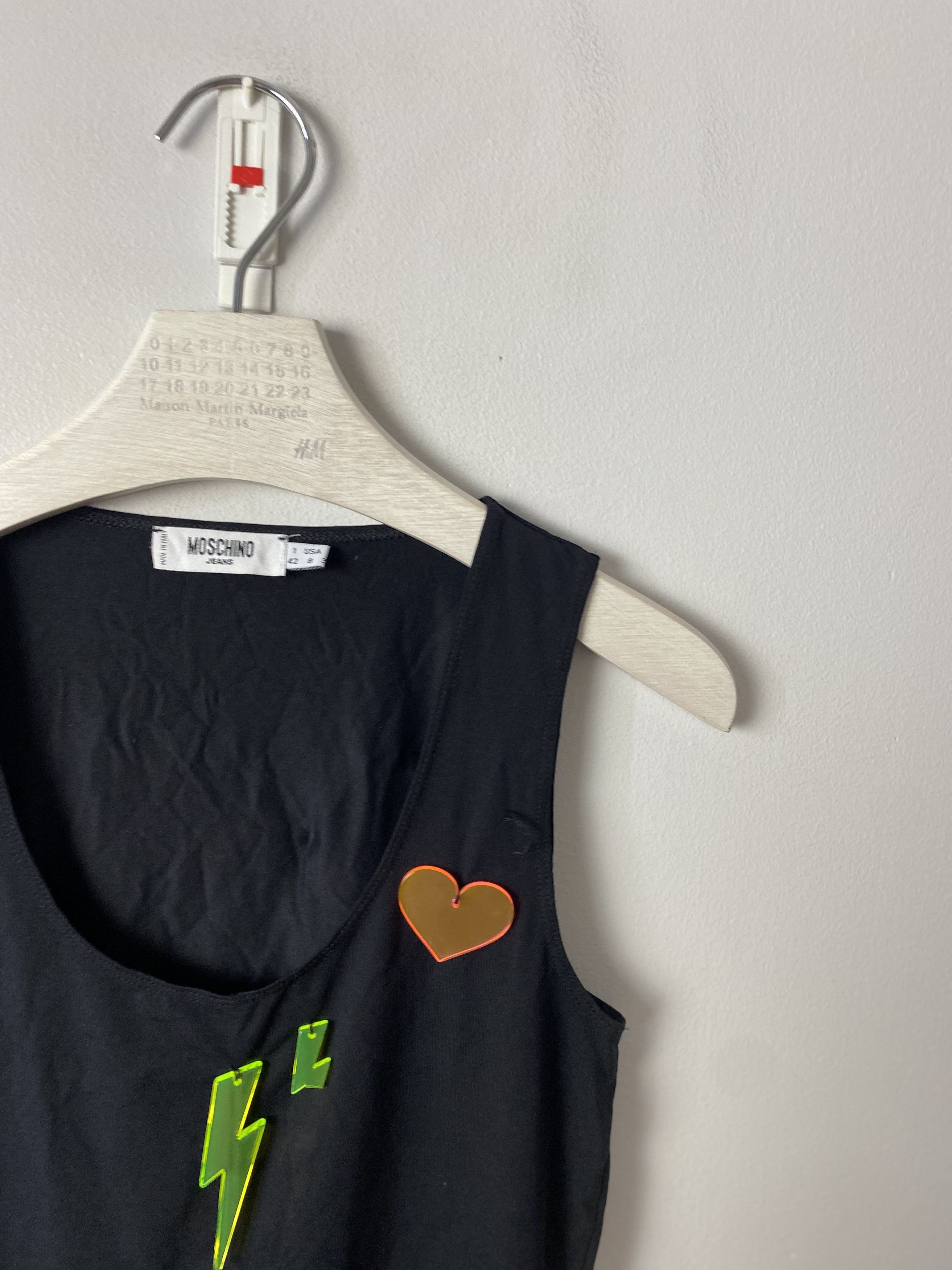 Moschino Moschino Jeans tanktop t-shirt Size M / US 6-8 / IT 42-44 - 2 Thumbnail