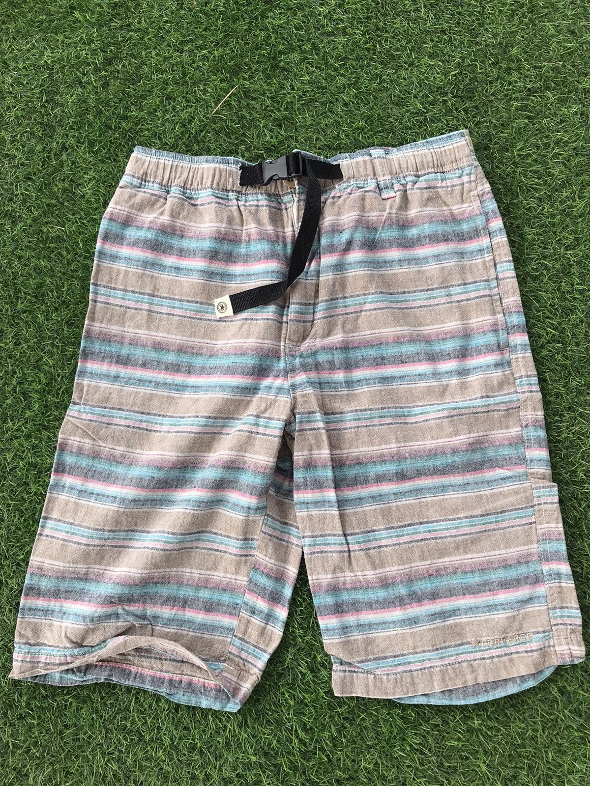 Converse Converse Stripes Short Pants Size US 30 / EU 46 - 1 Thumbnail