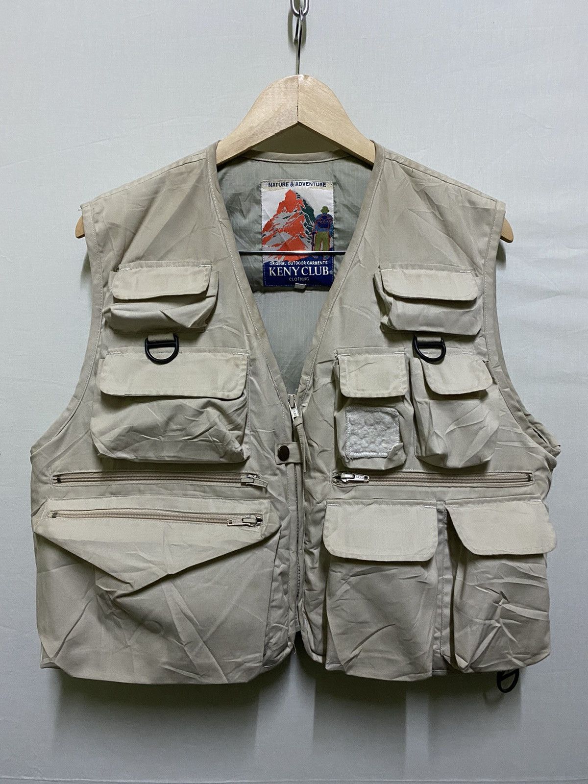 Japanese Brand Keny Club Multipocket Tactical Down Puffer Vest Size US L / EU 52-54 / 3 - 1 Thumbnail