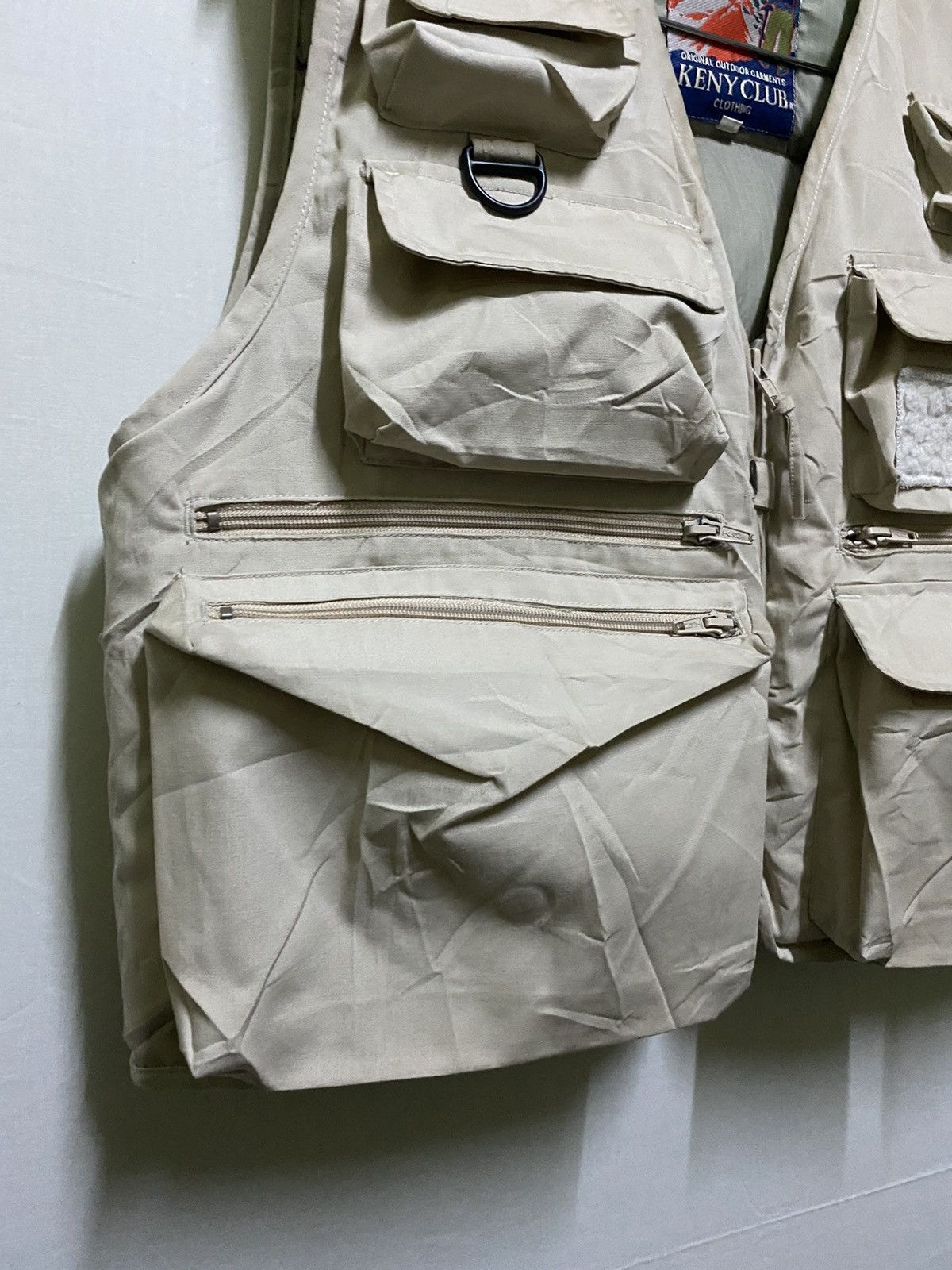 Japanese Brand Keny Club Multipocket Tactical Down Puffer Vest Size US L / EU 52-54 / 3 - 3 Thumbnail