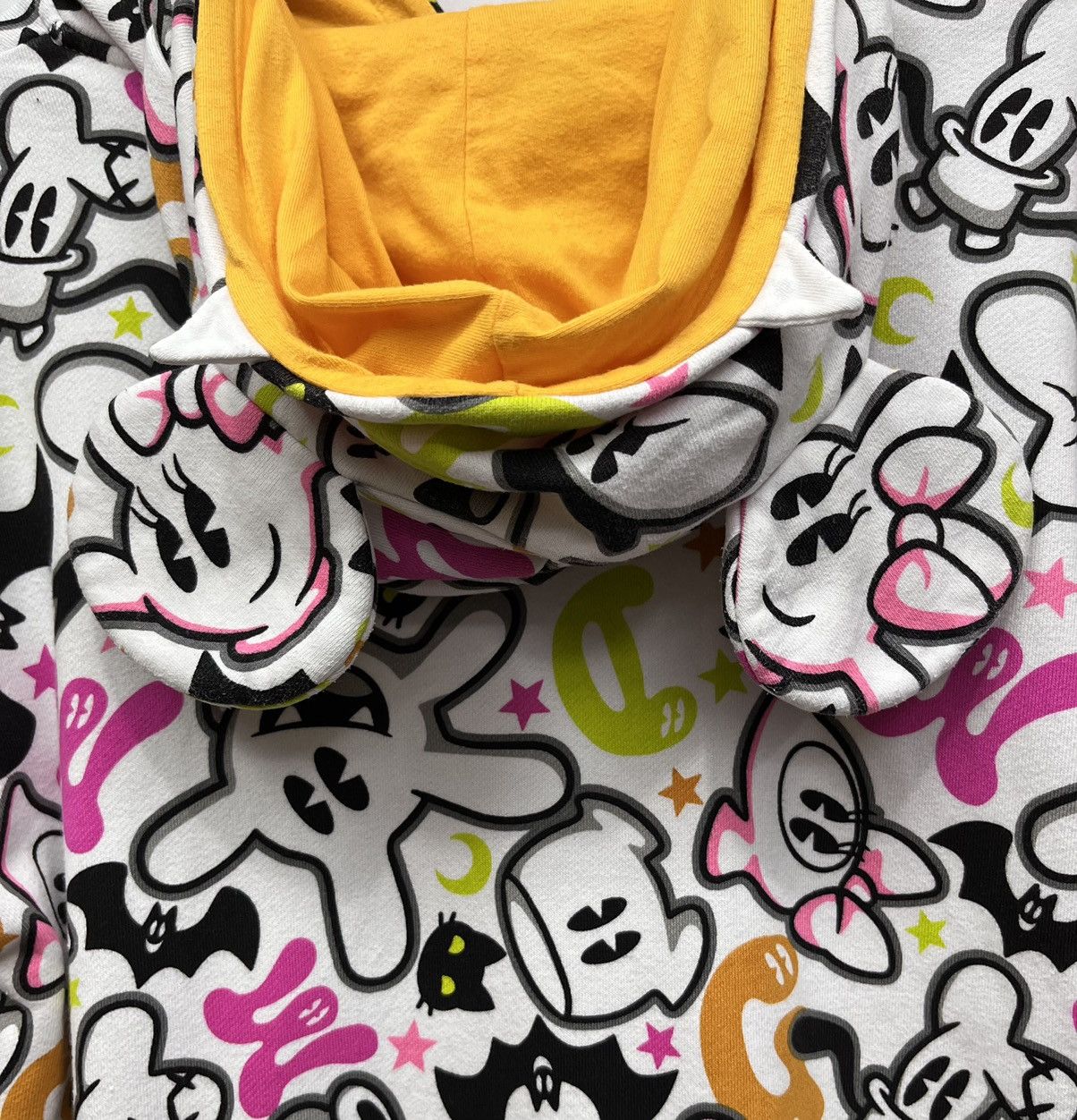 DC Comics DOPE🔥Vtg DISNEY All Over Print Ears Horny Hooded Cotton Size US M / EU 48-50 / 2 - 11 Thumbnail